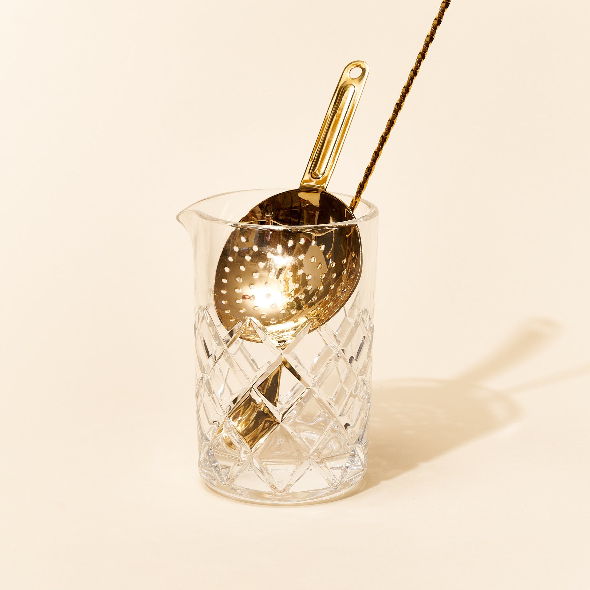 Gold Teardrop Barspoon