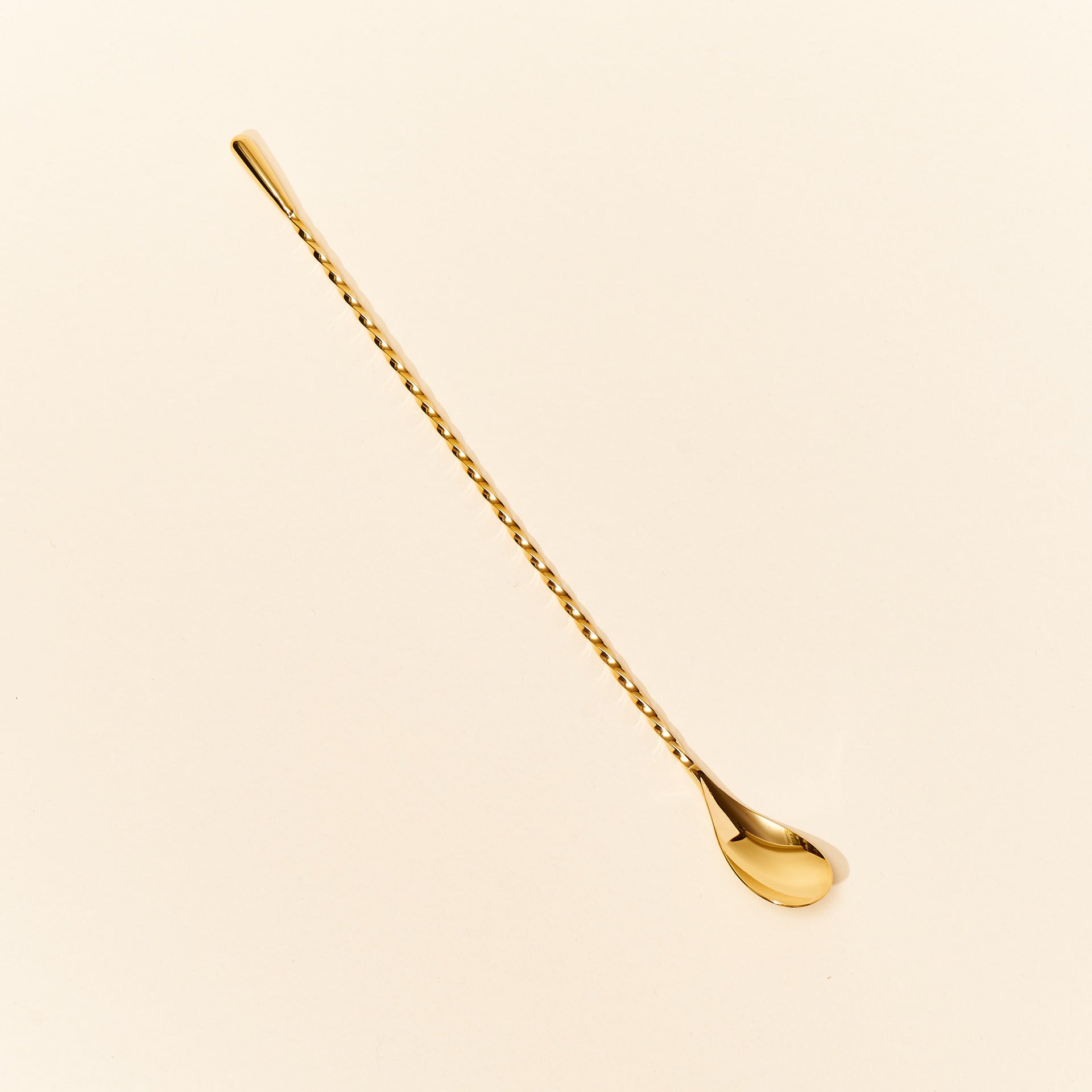 Gold Teardrop Barspoon