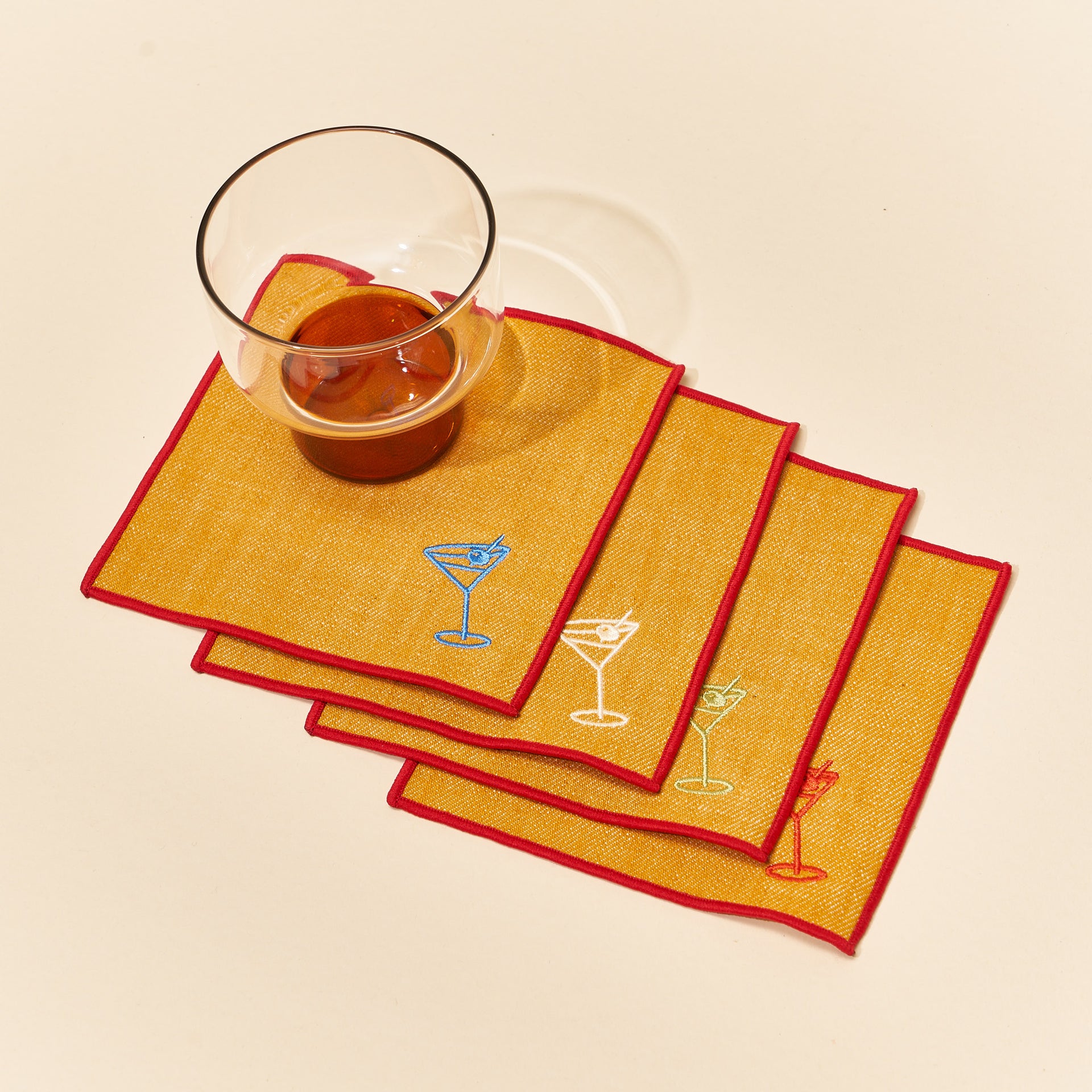 Martini Night Cocktail Napkin Set
