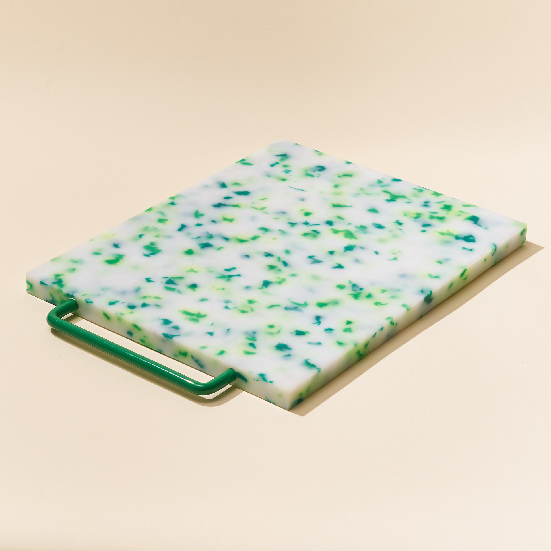 Large Cutting Board - Green/White