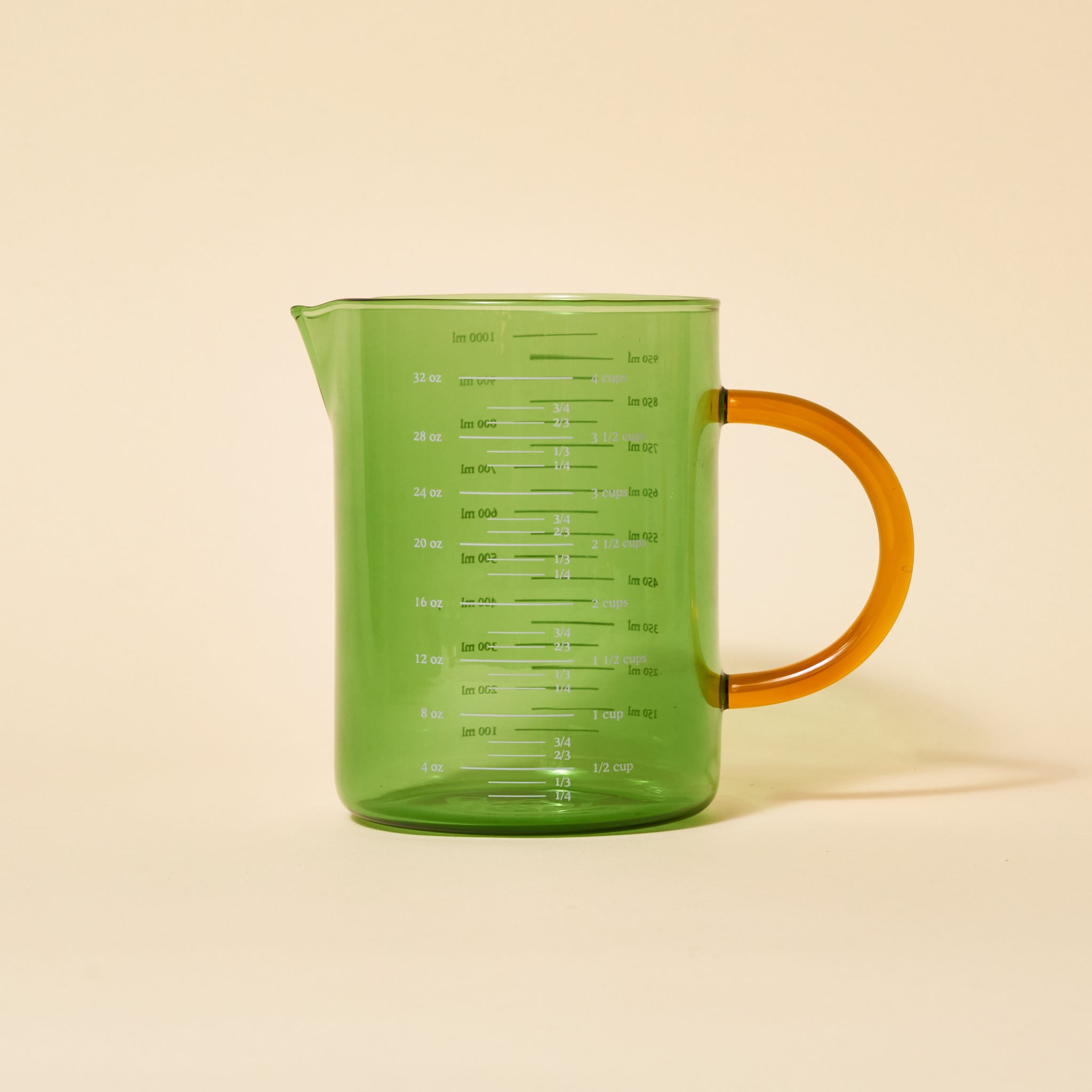 Glass Measuring Cup - Broccoli 4-Cup