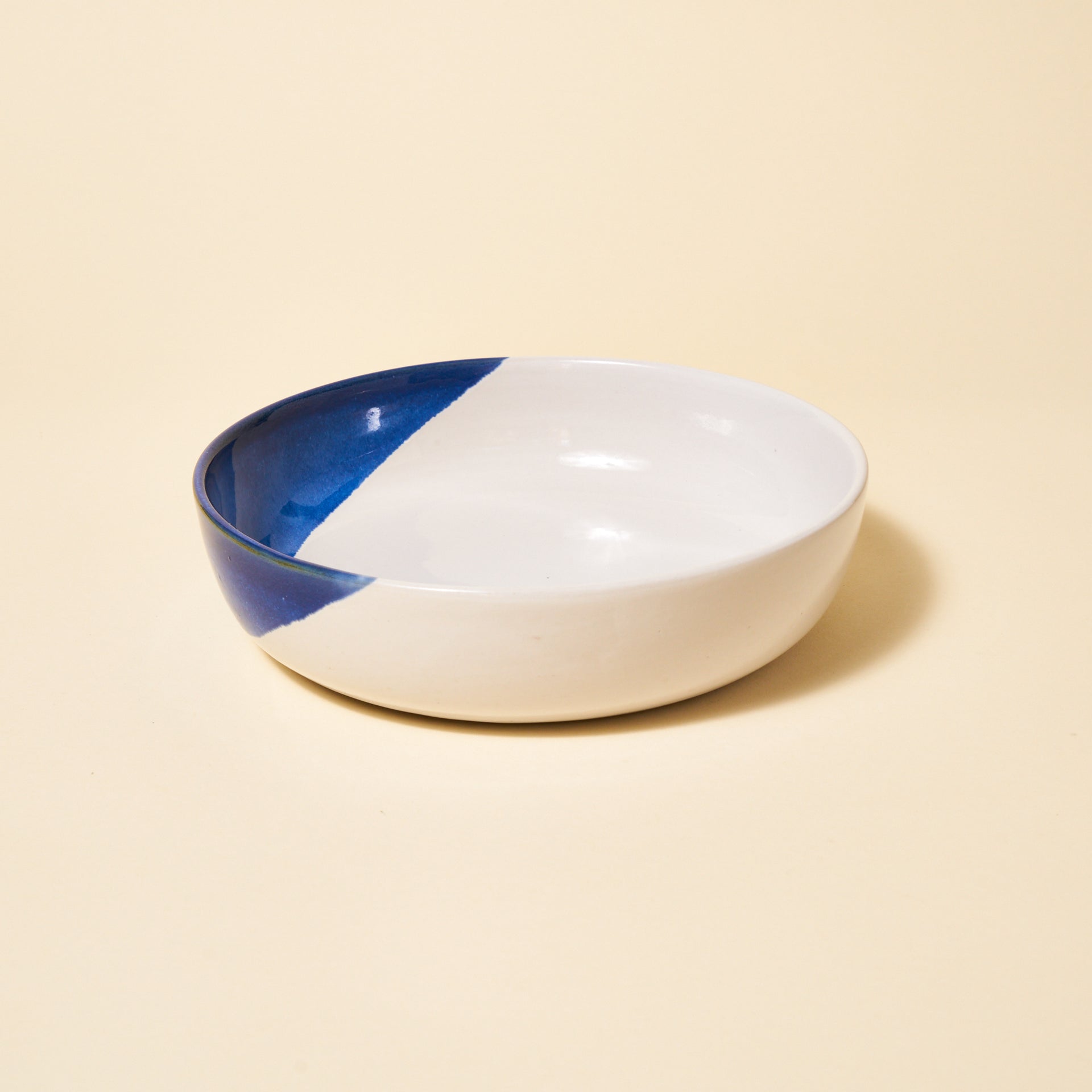 Painted Shallow Bowl