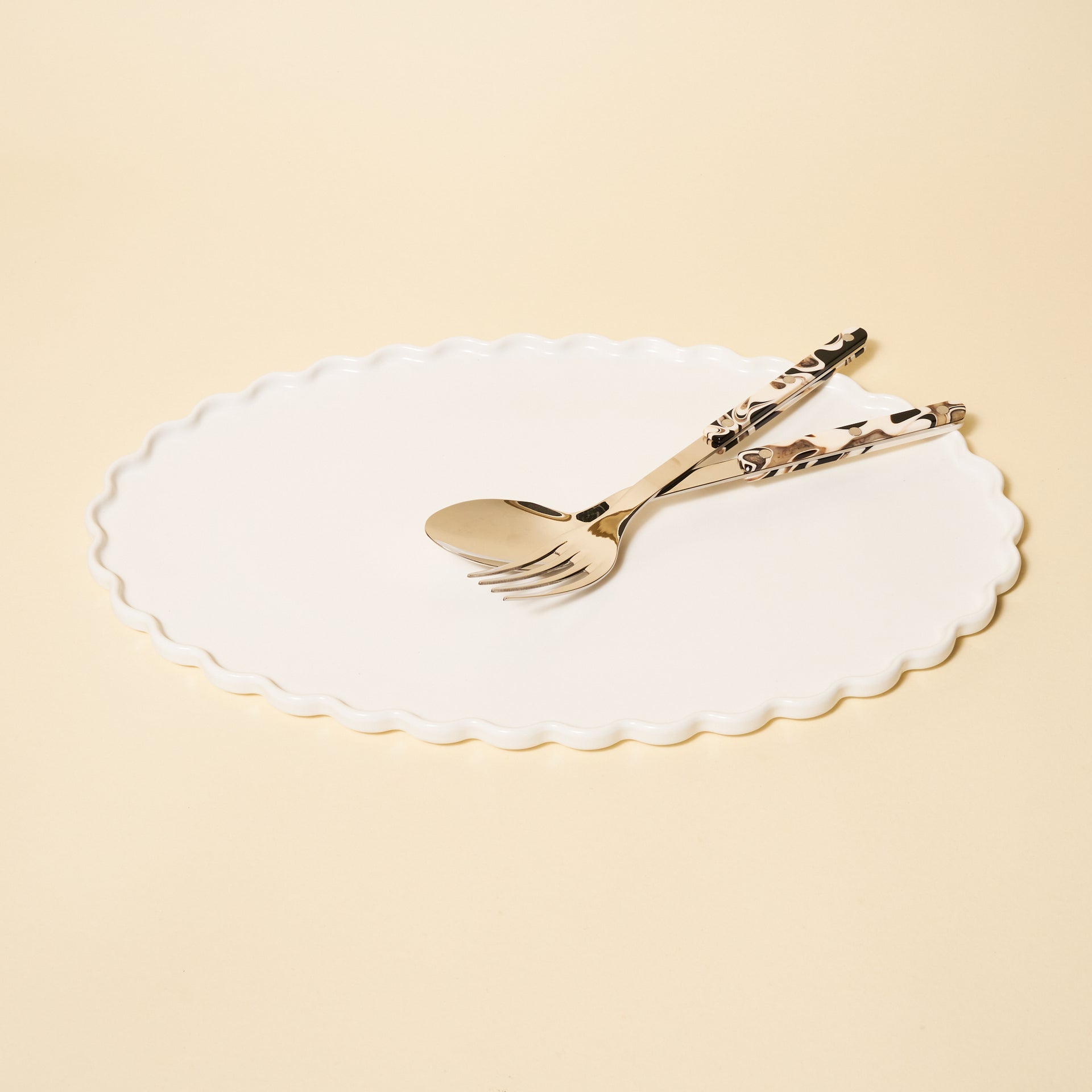 Wavy Oval Platter
