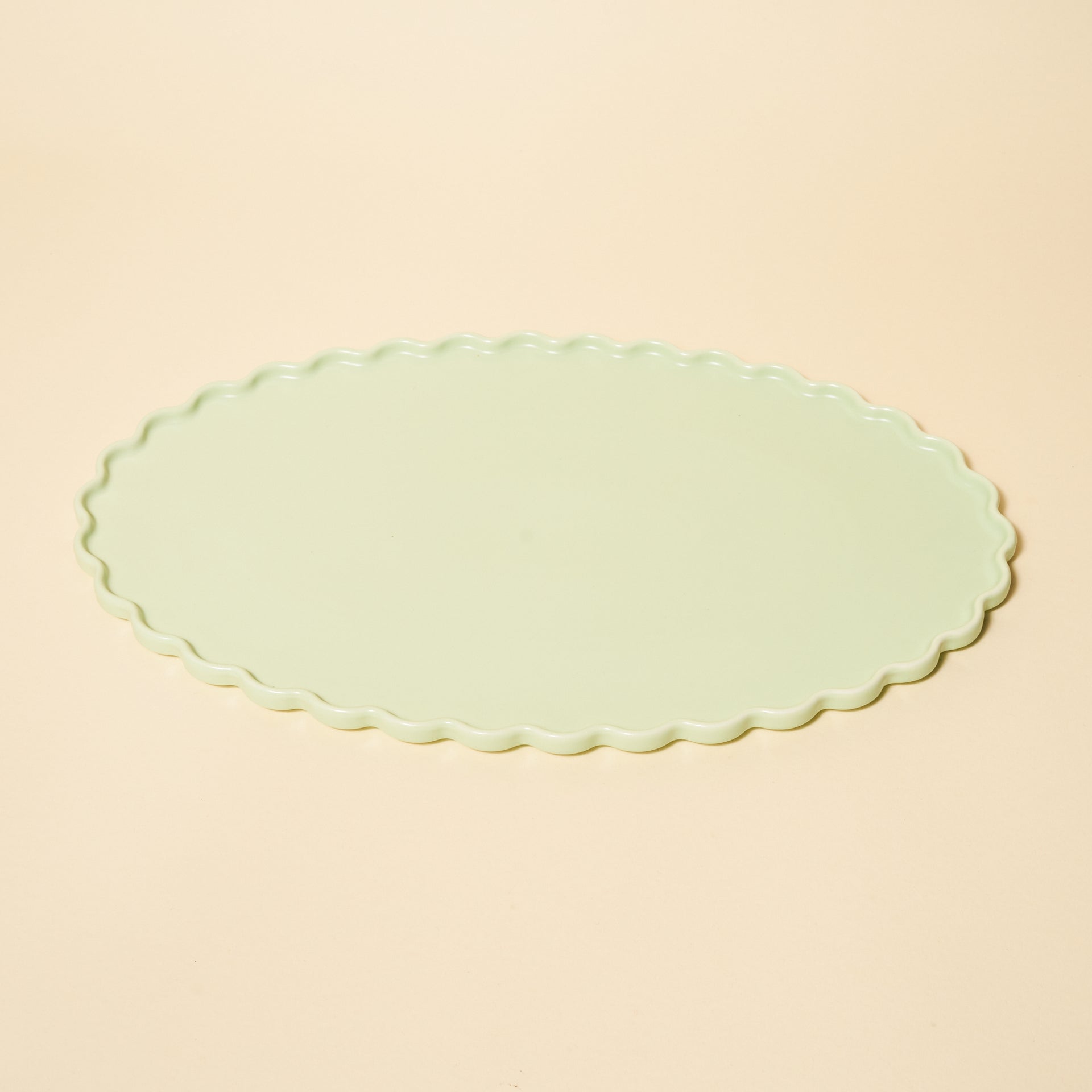 Wavy Oval Platter