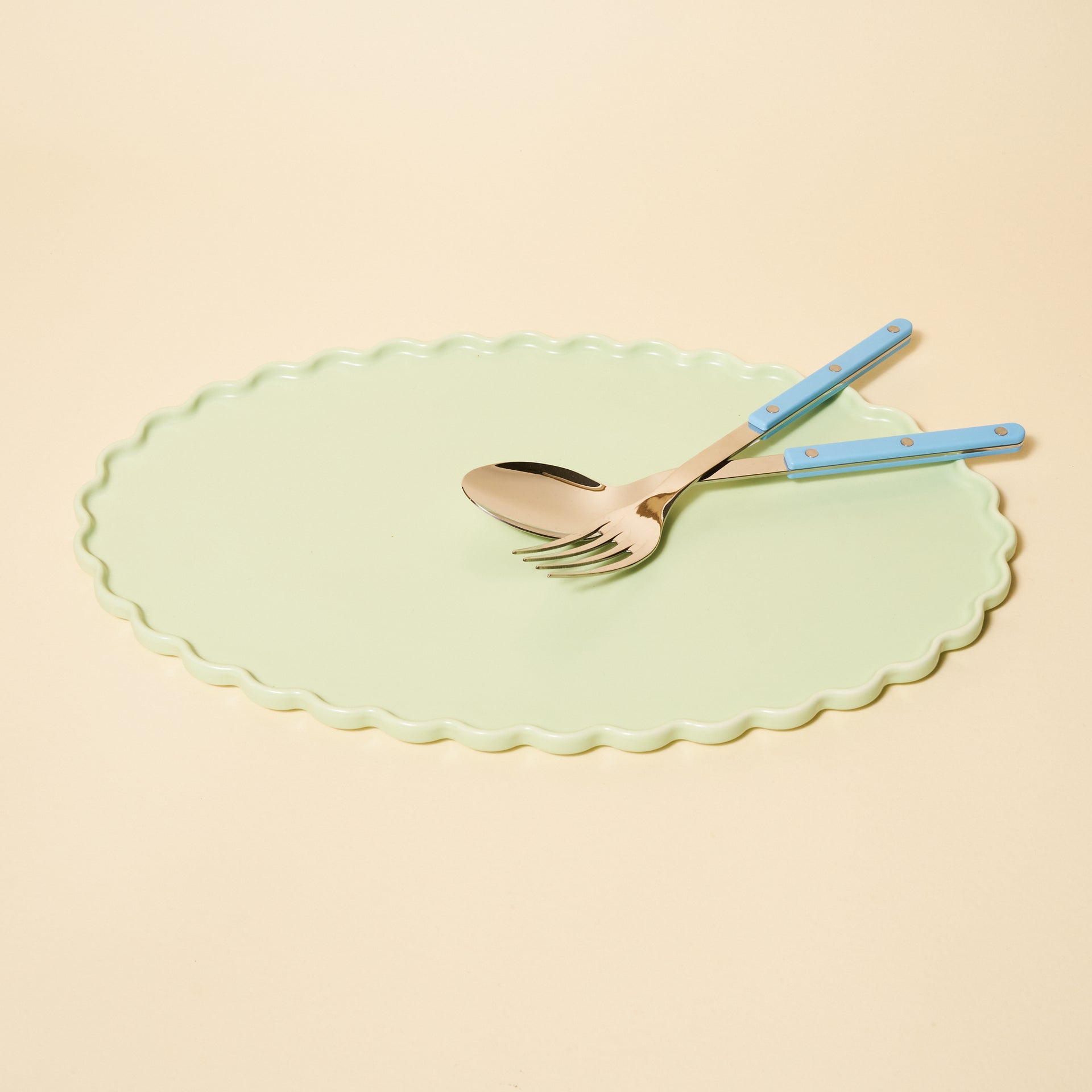 Wavy Oval Platter