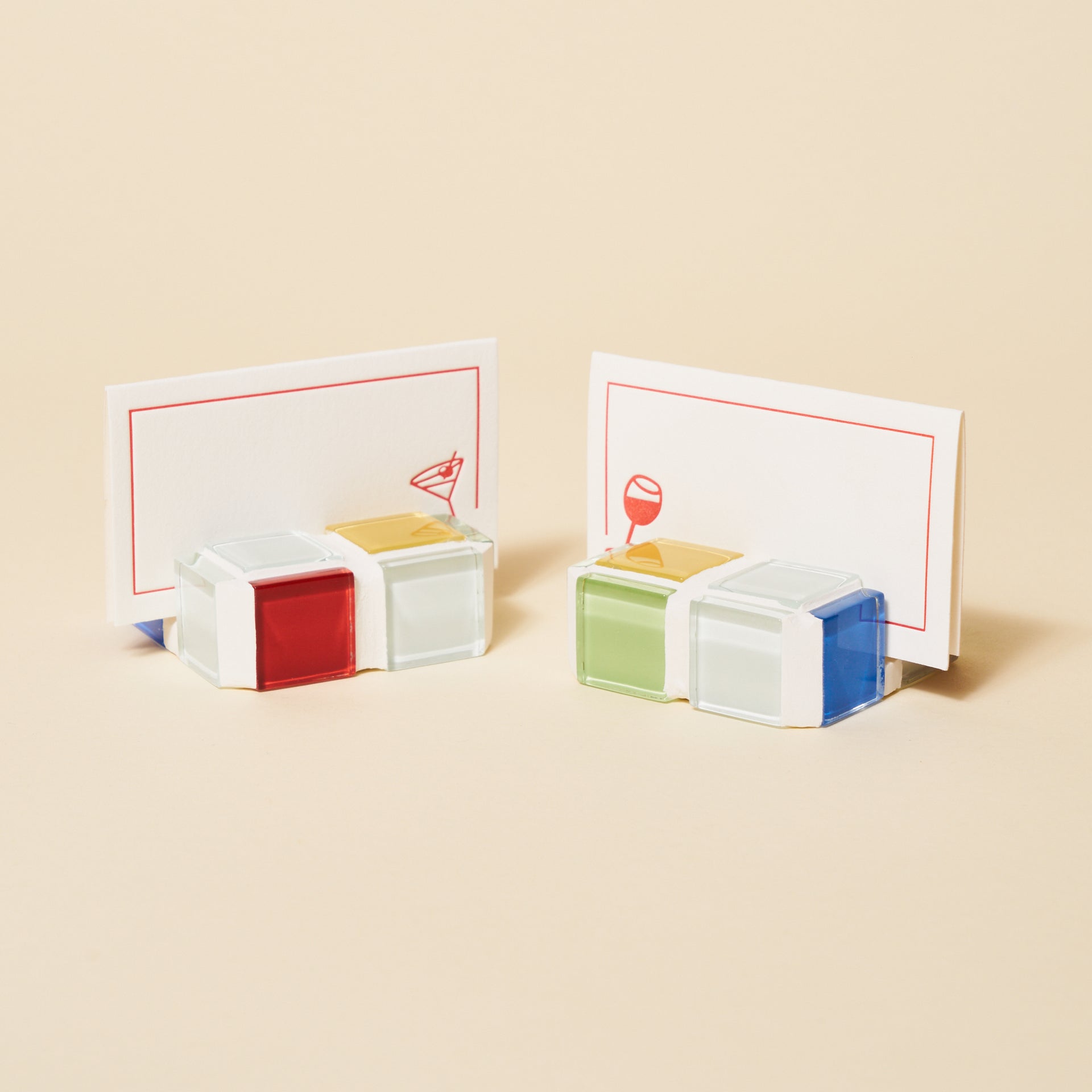 Tile Place Card Holders (Set of 2)