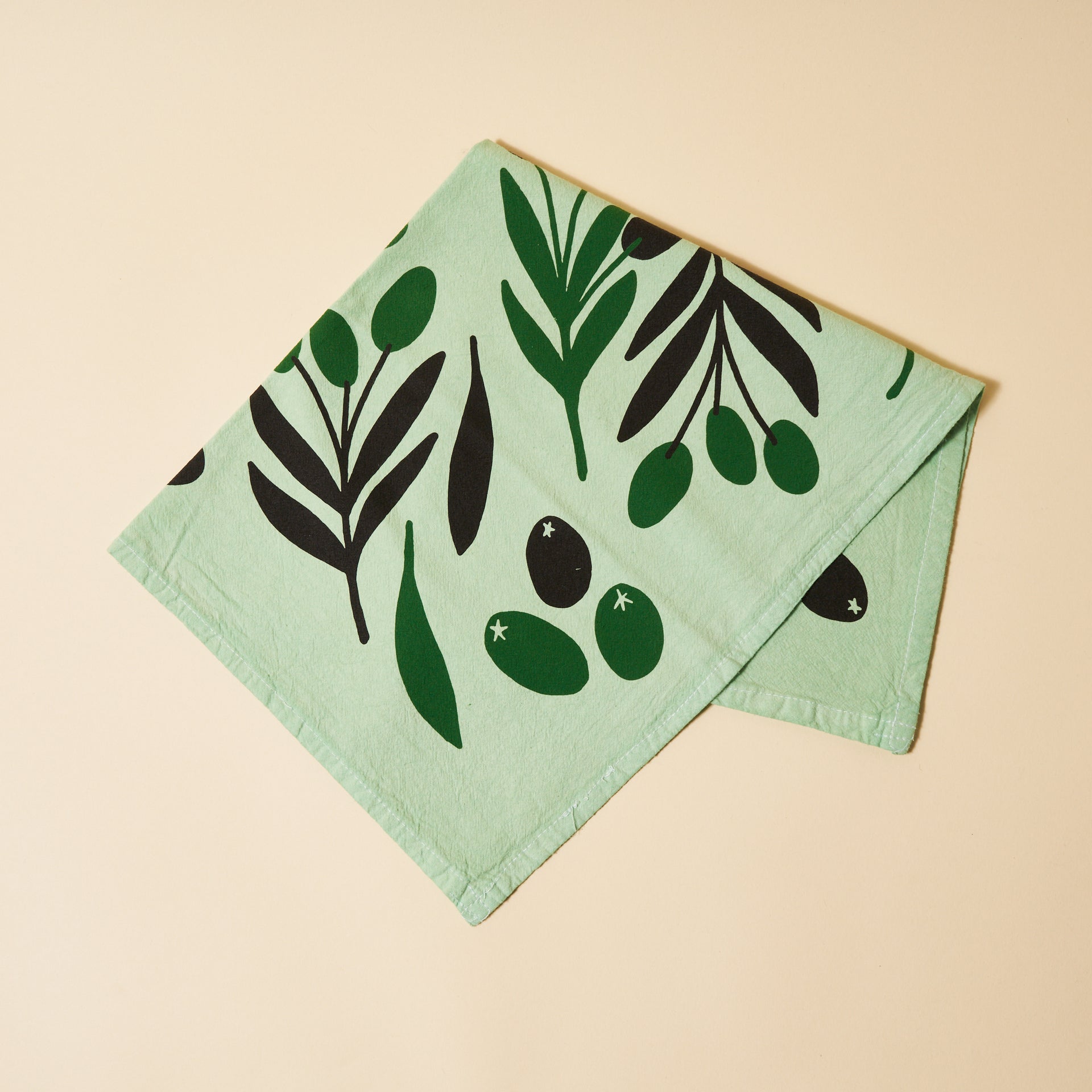 Hand-Dyed Tea Towel