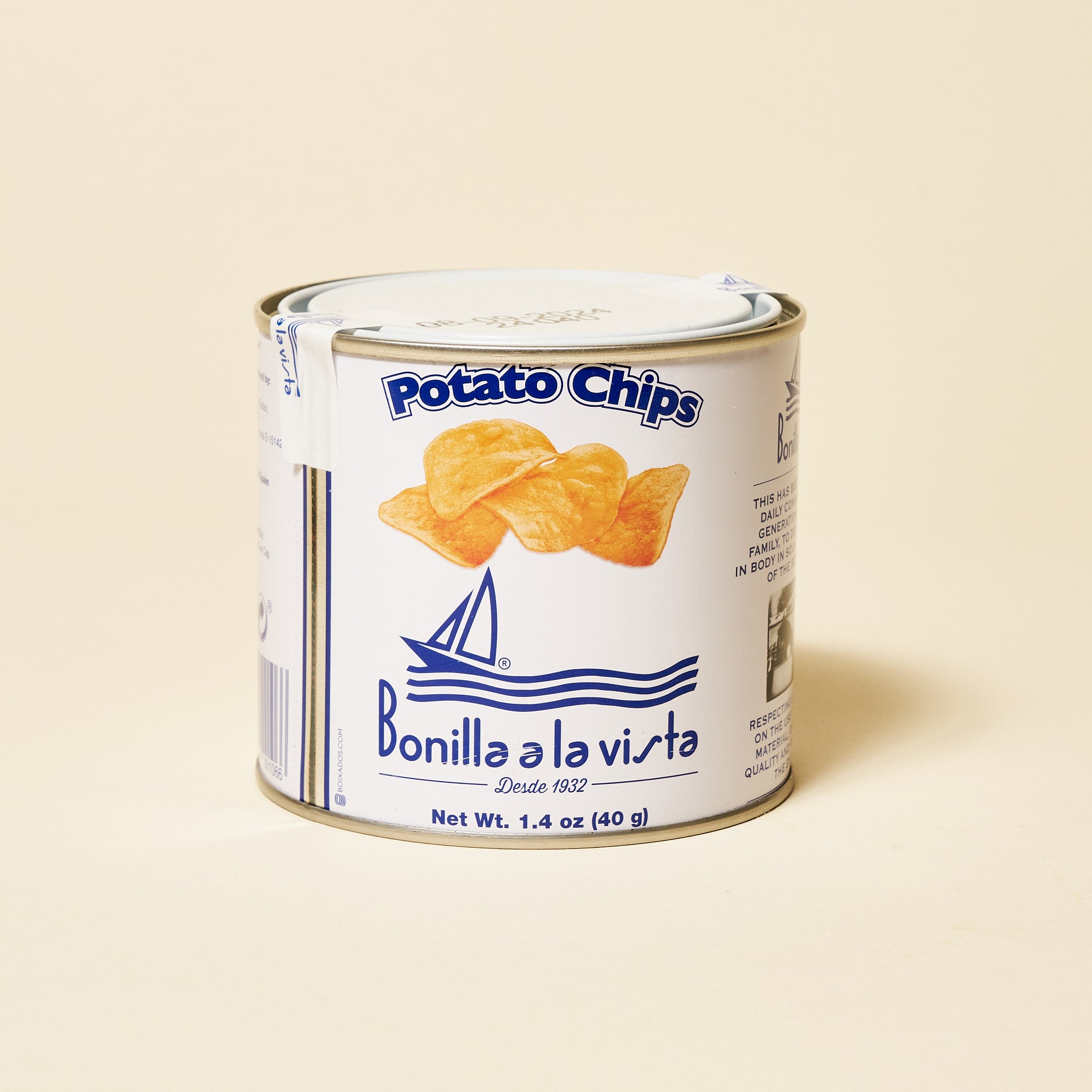 Bonilla a la Vista Potato Chips • Big Night