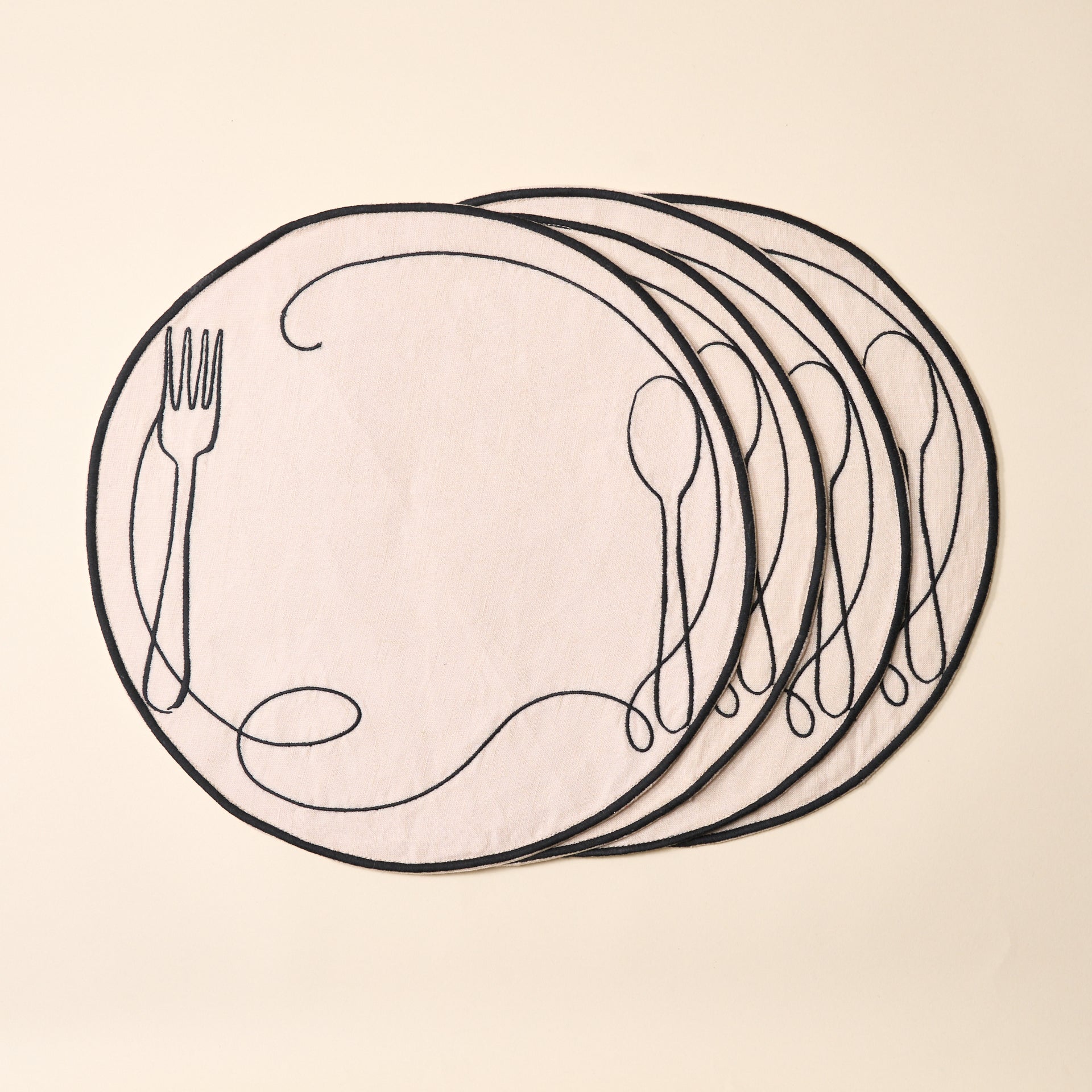 Line Drawing Placemats