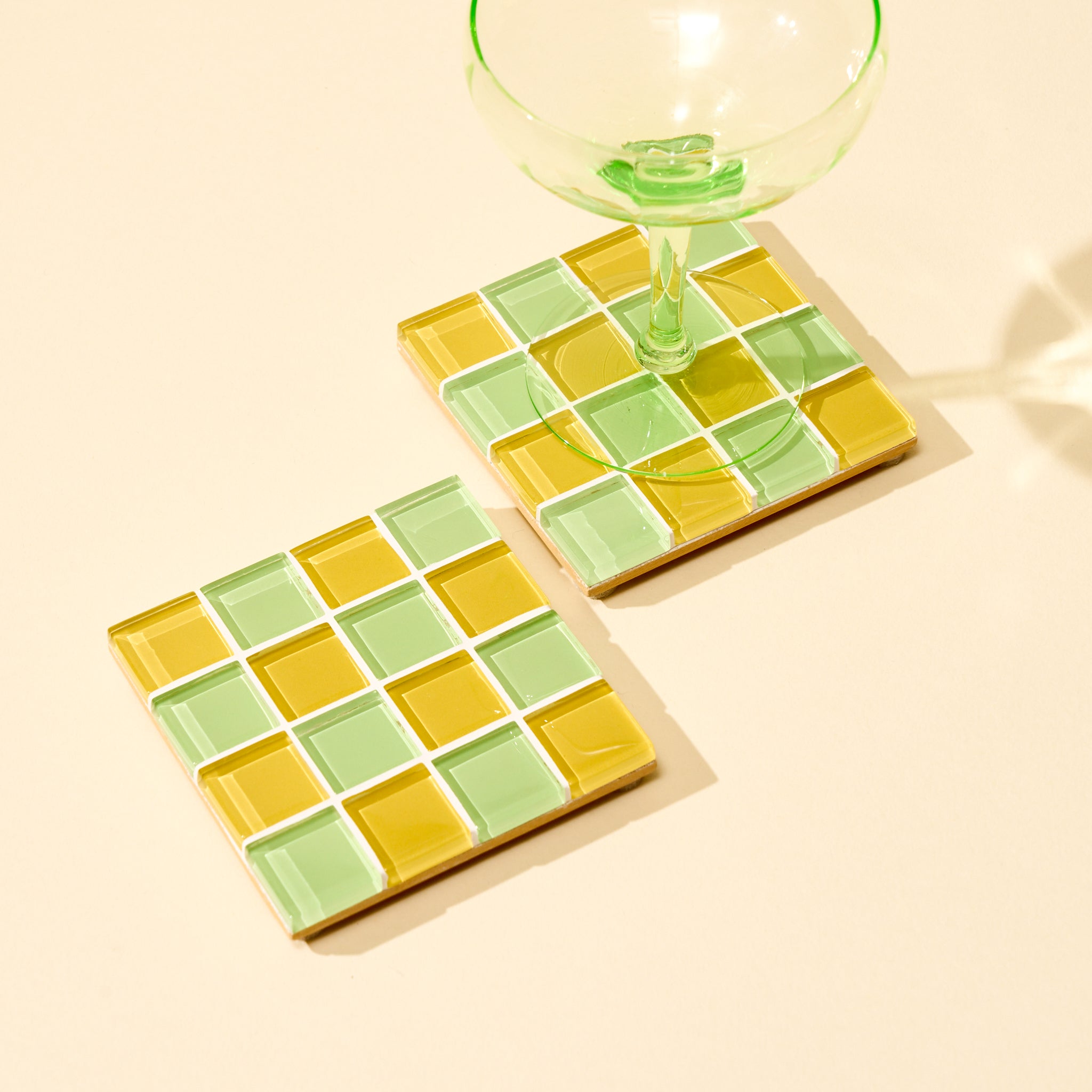 Big Night Tile Coasters (Set of 2)