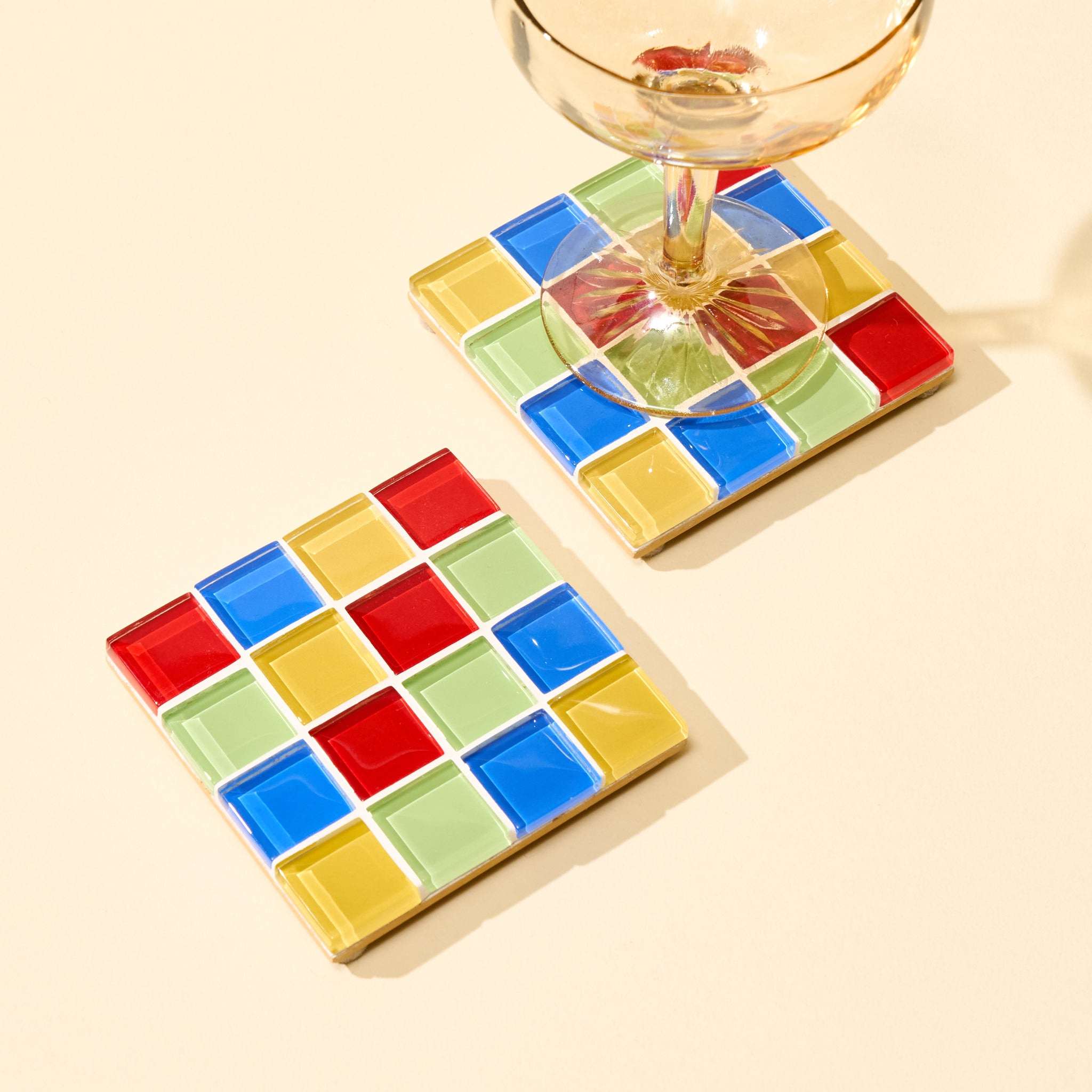 Big Night Tile Coasters (Set of 2)