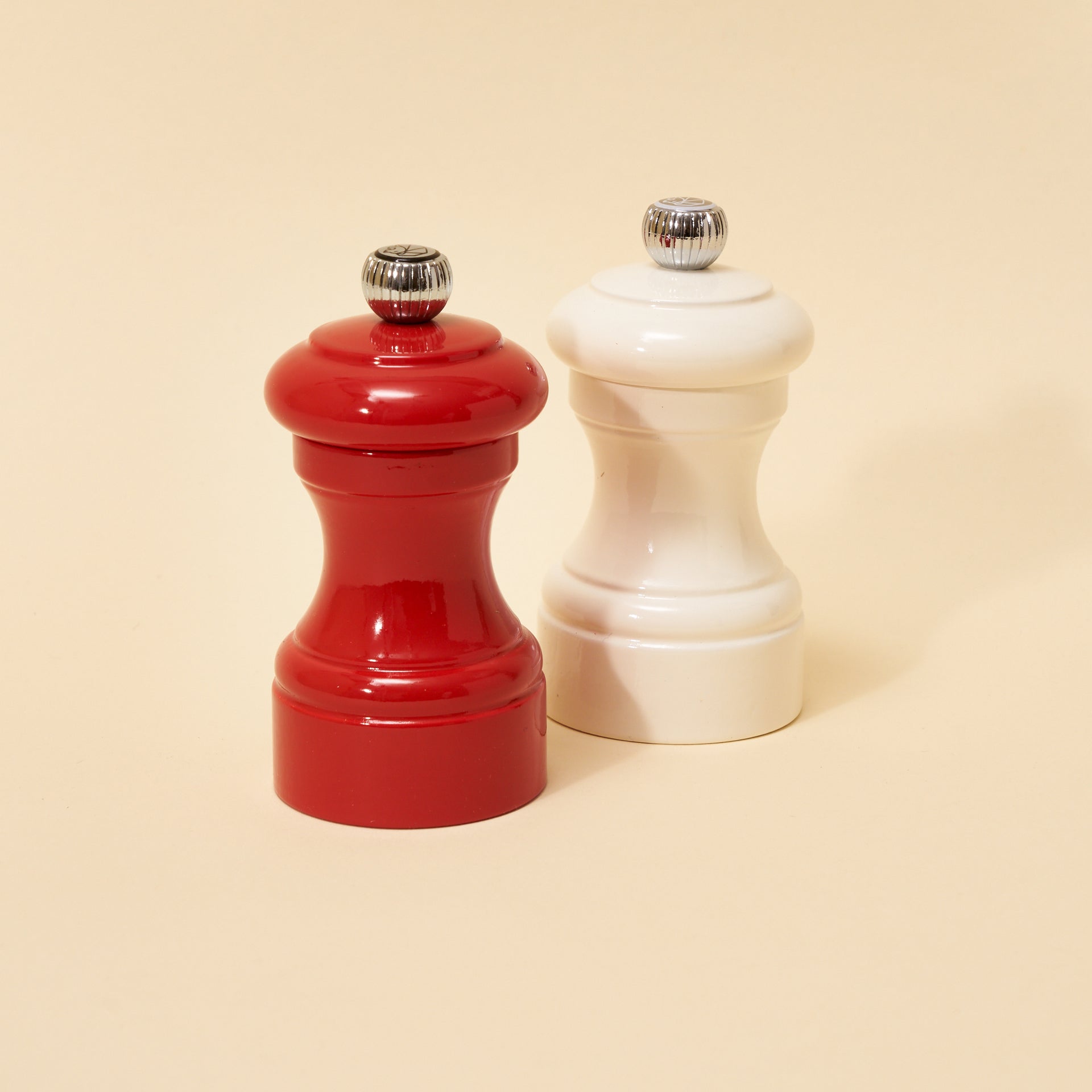 Peugeot Salt & Pepper Mill Set - Terracotta/Ivory