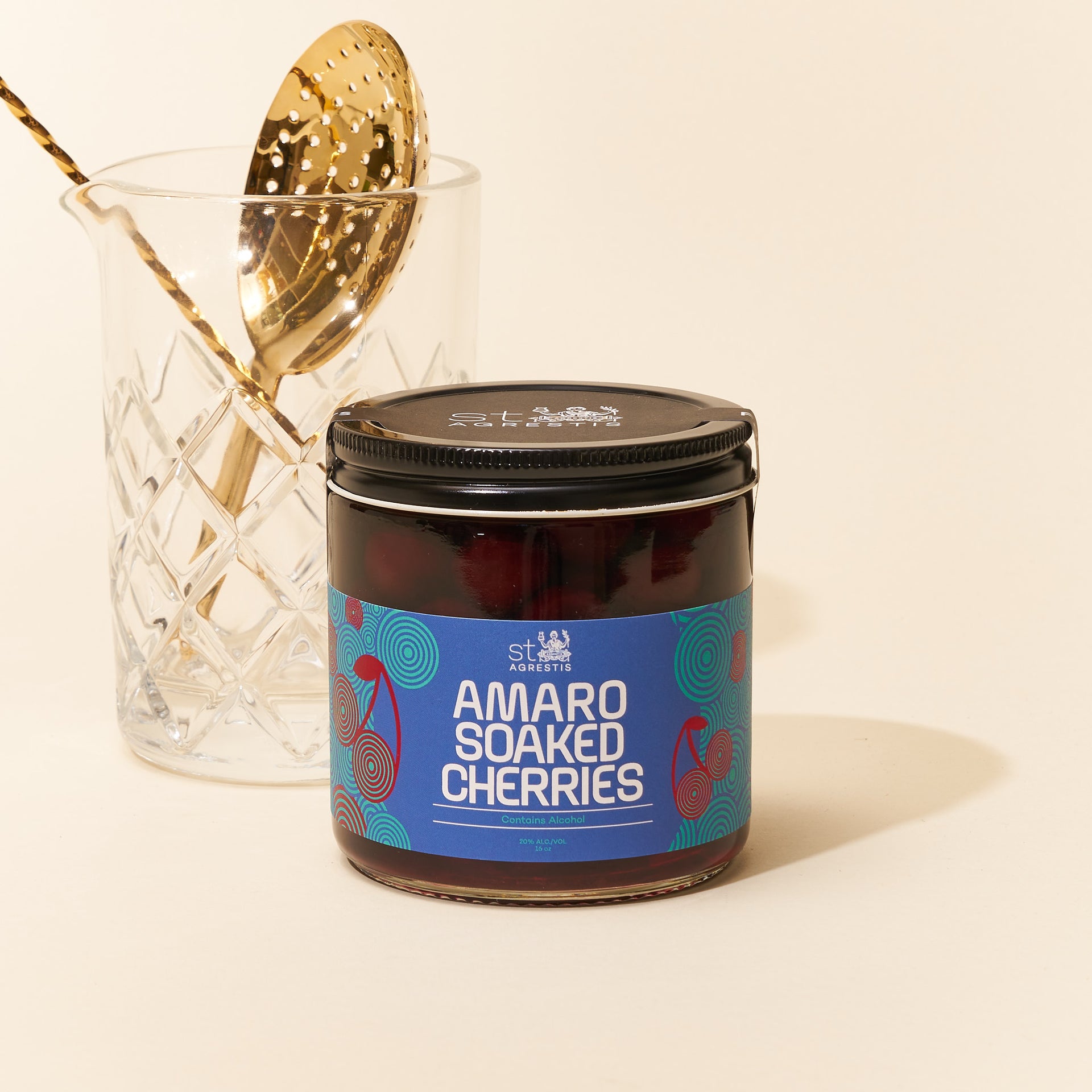 Amaro Soaked Cherries