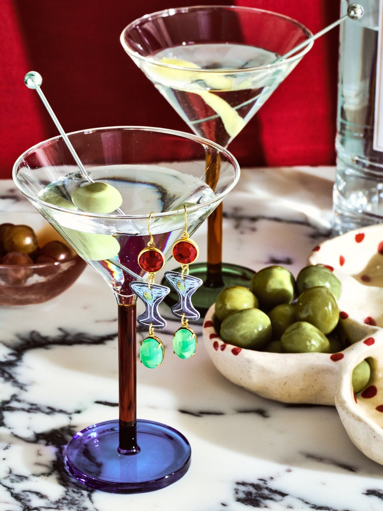 Disco Martini Olive Decorative Object Giant Funky Food 3D -  in 2023