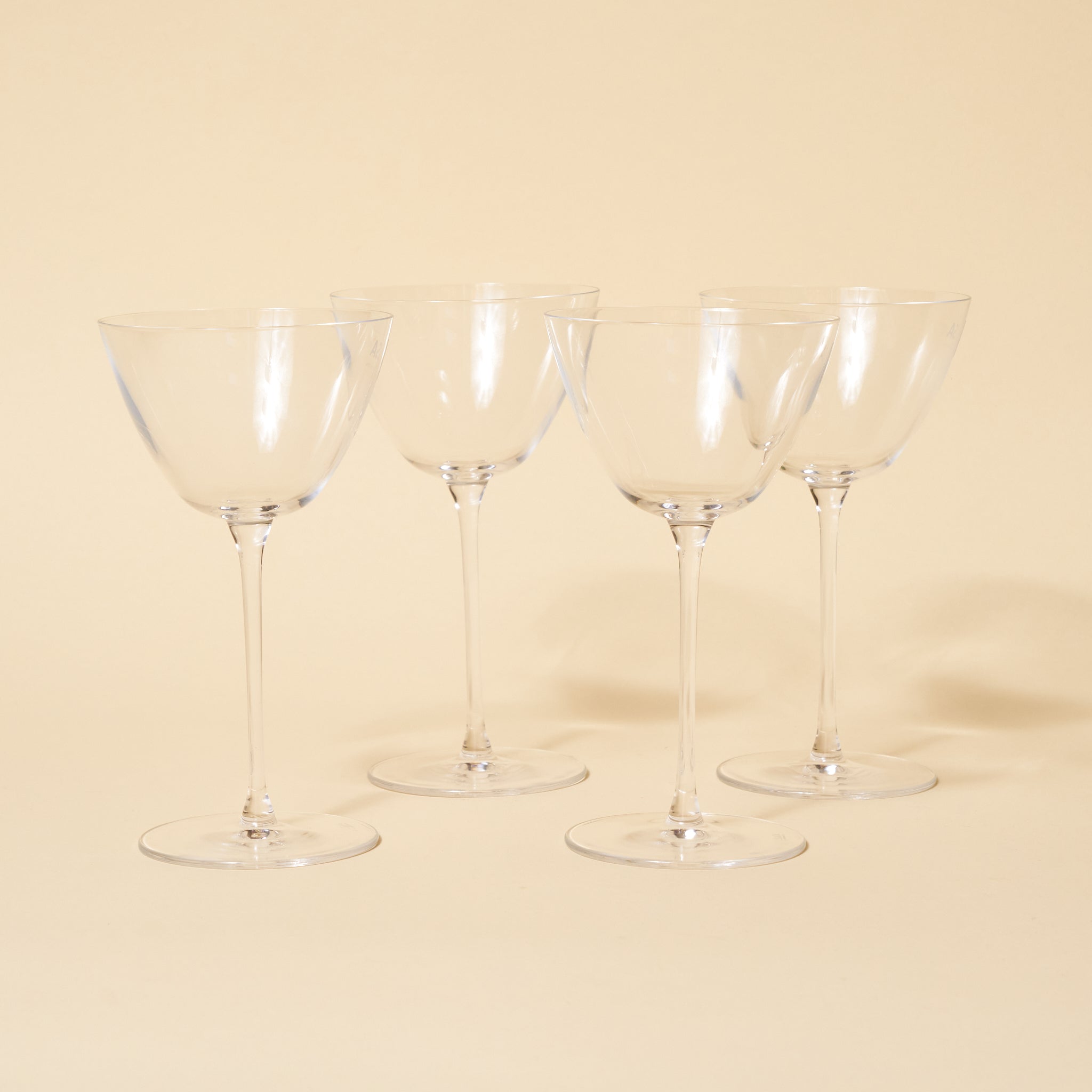 Martini Glass x 4 7oz, Clear, Borough