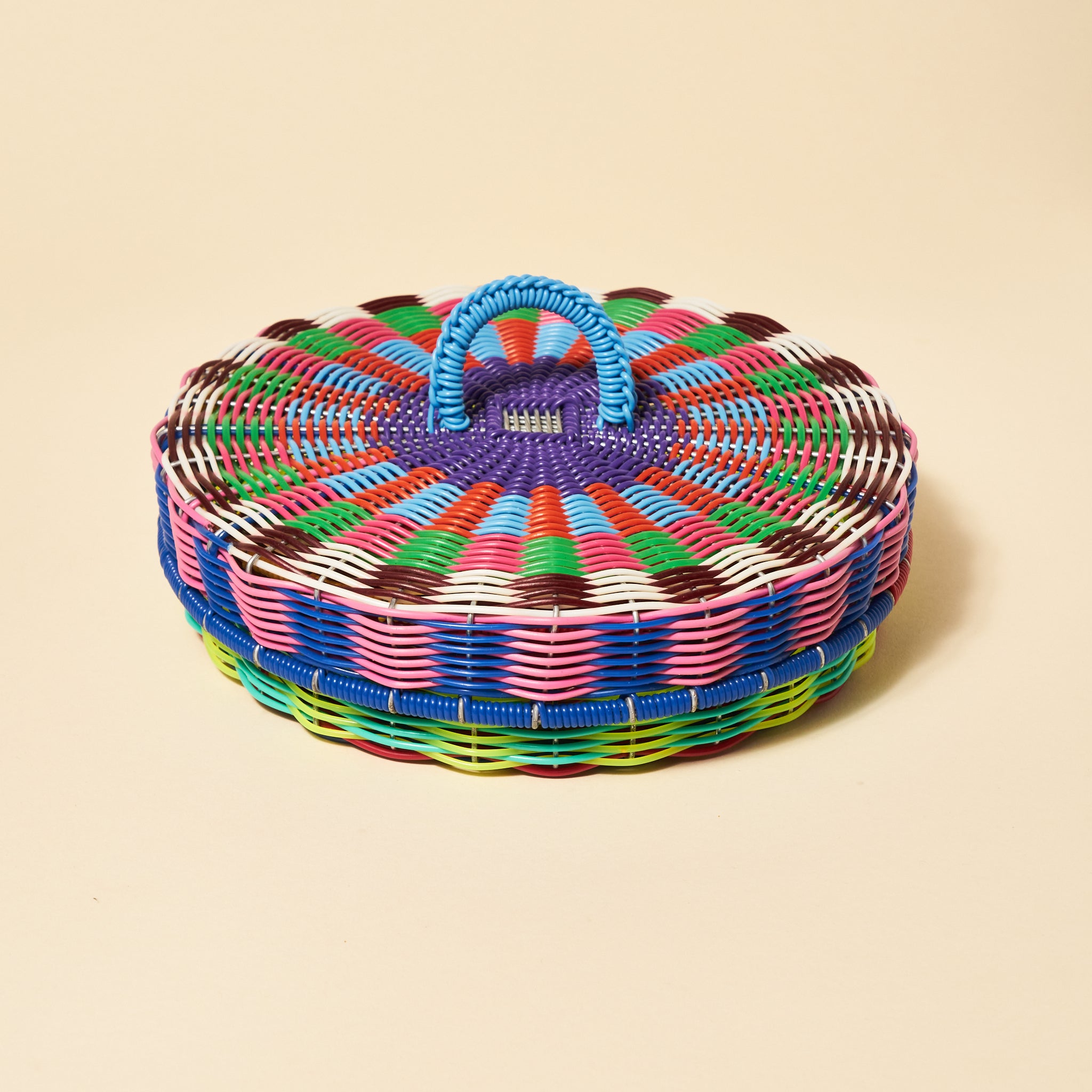 Rainbow Tortilla Basket Big Night