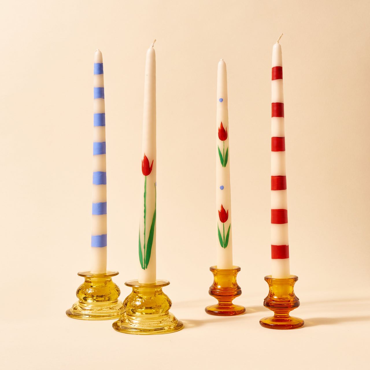 Jardin Taper Candles (set of 4)