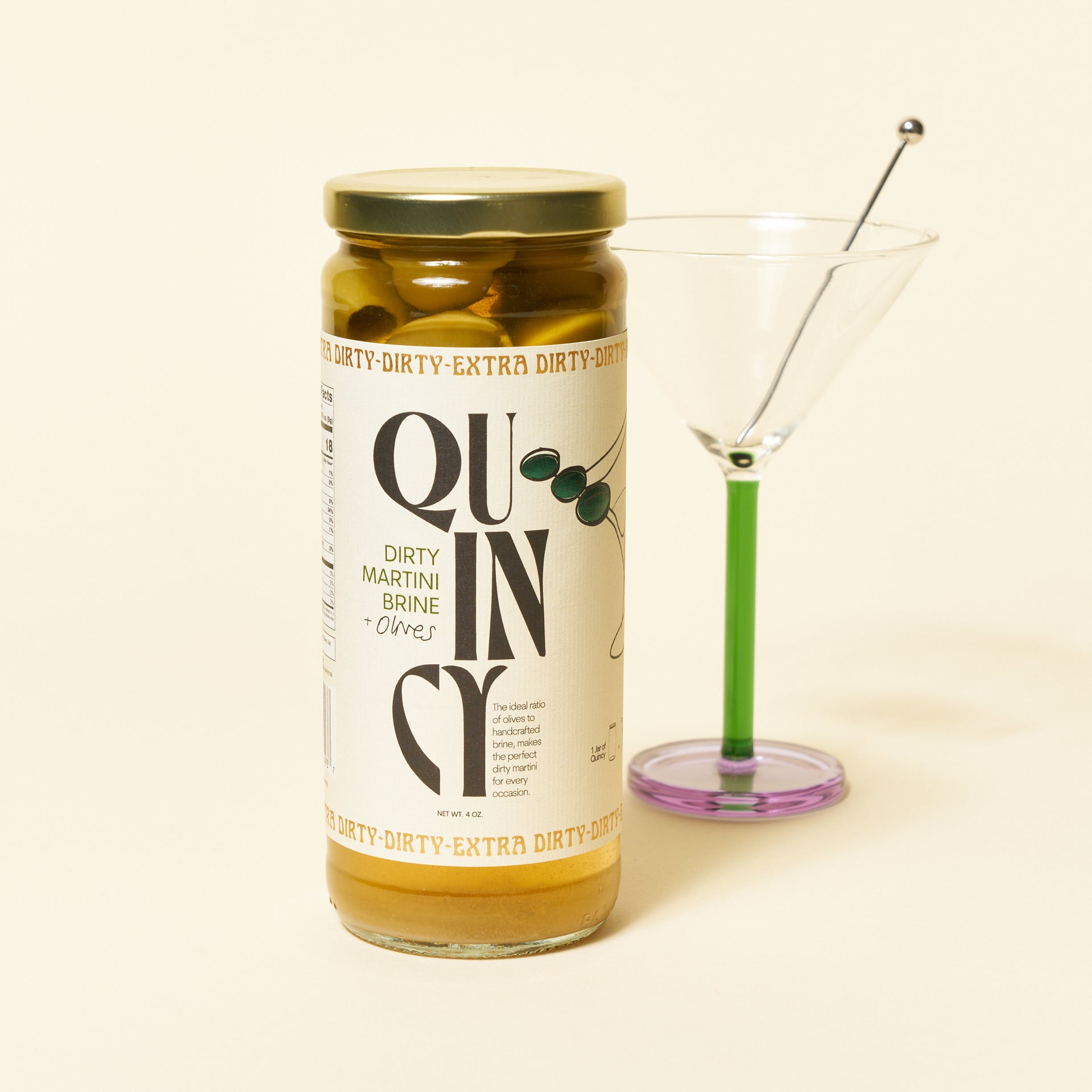 Quincy Martini Brine & Olives