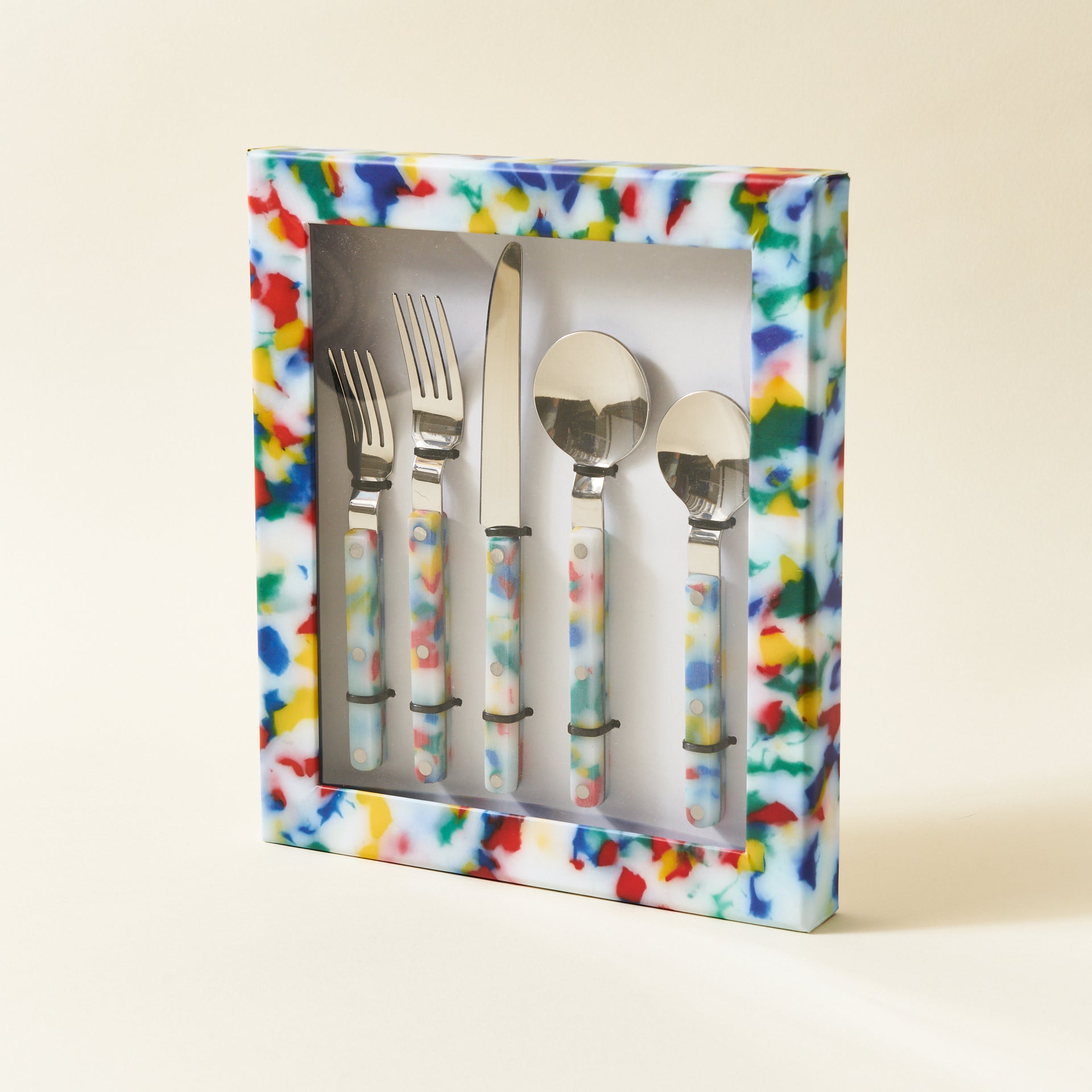 Rainbow Flatware