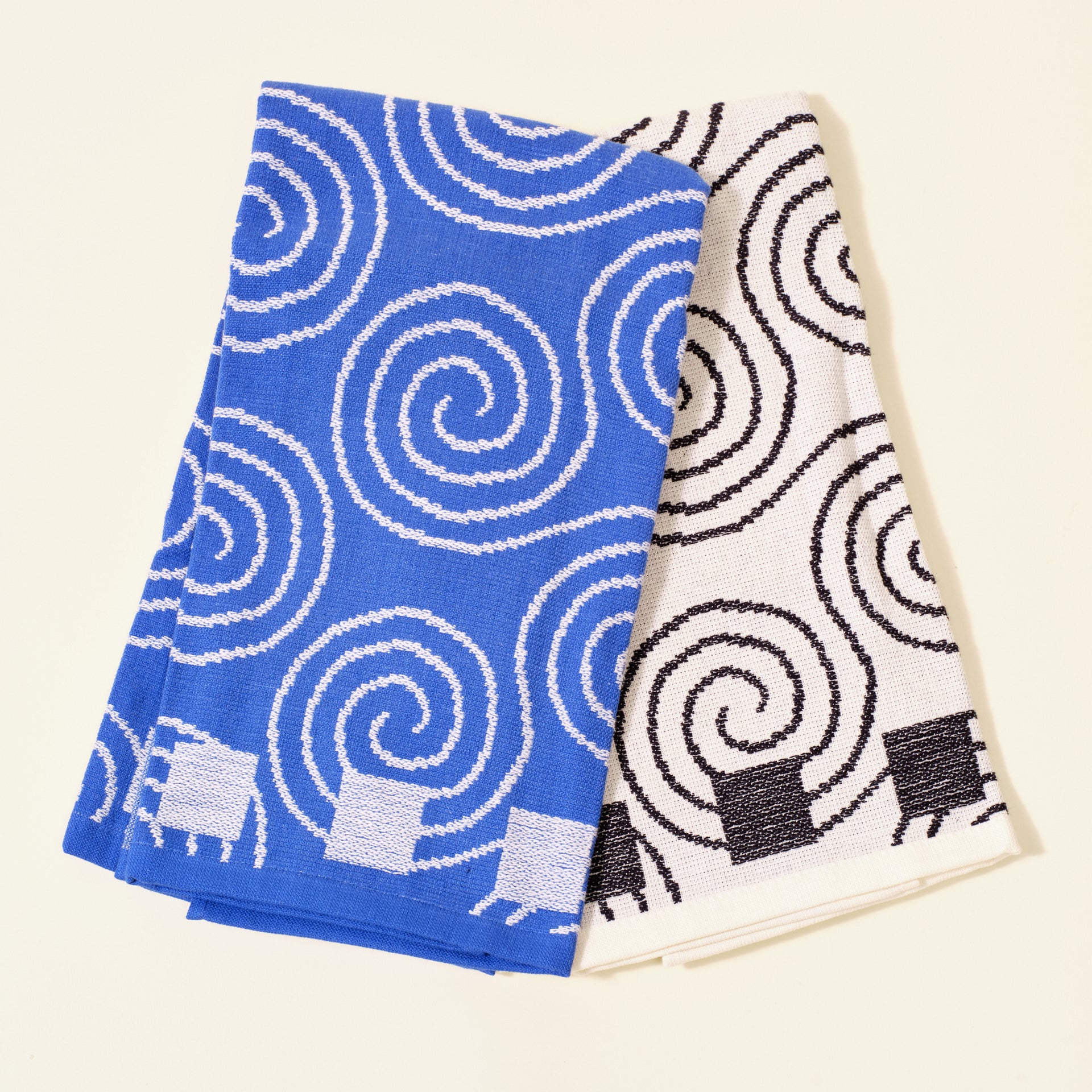 Dusen Dusen Spiral  Dish Towels (Set of 2)