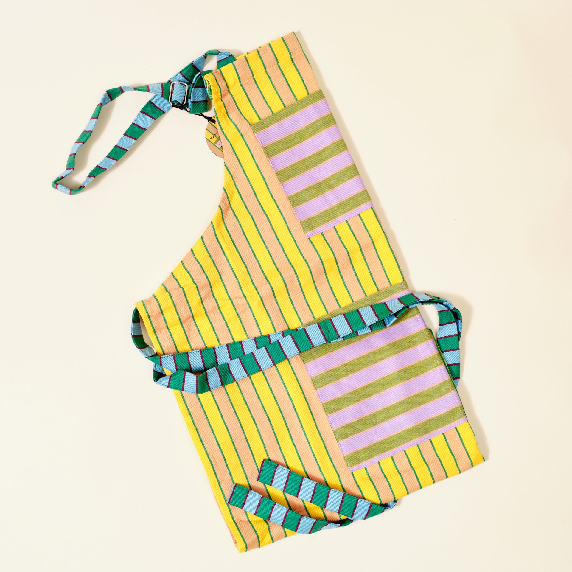 Turmeric Striped Apron