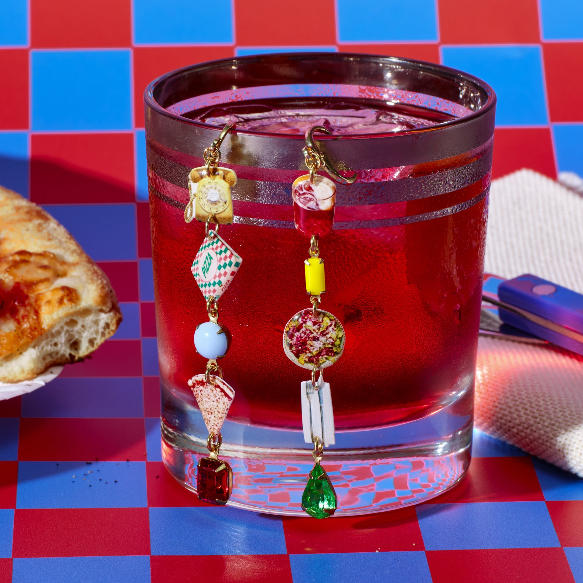 Pizza Night In Earrings