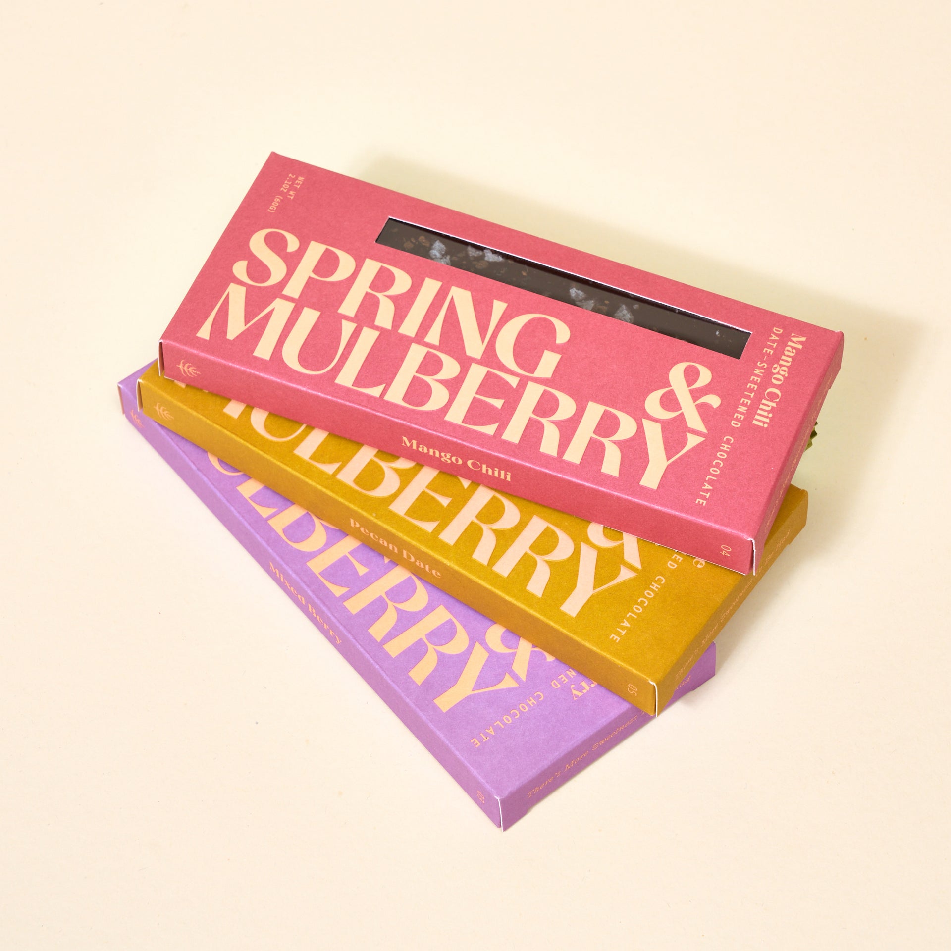 Spring & Mulberry Chocolate Trio