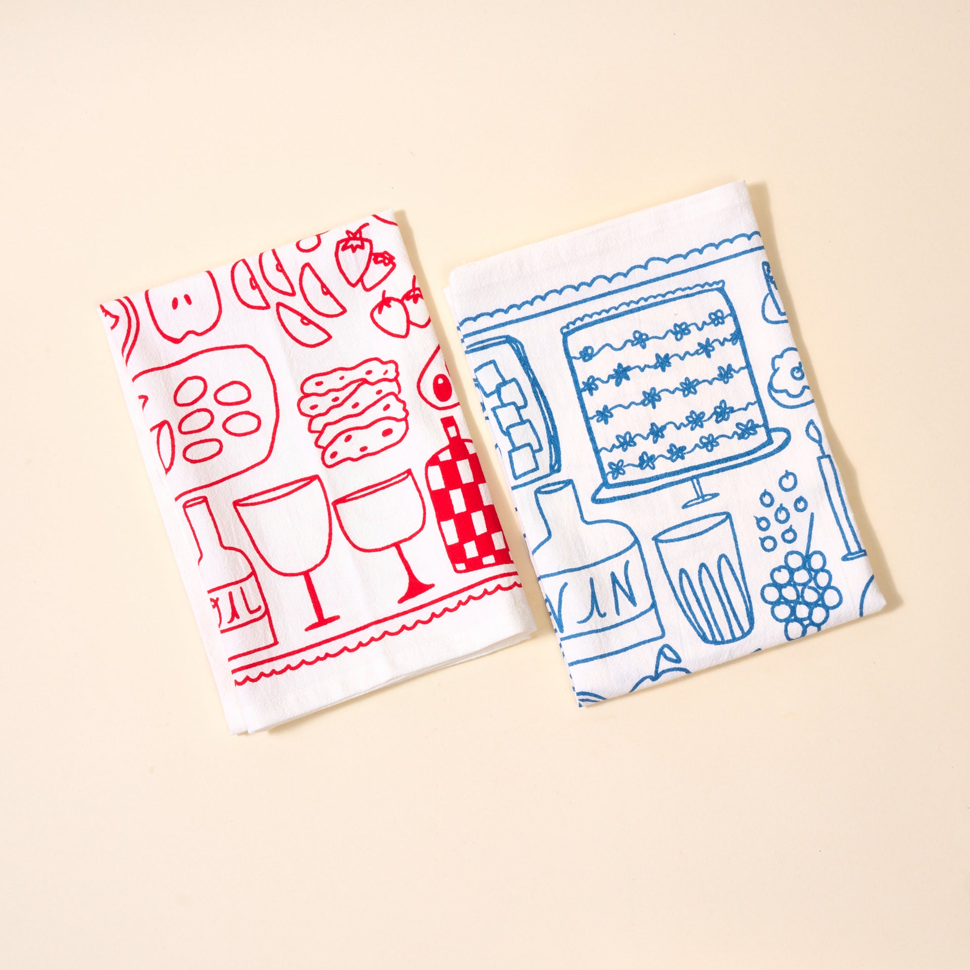 Big Picnic Tea Towel Duo