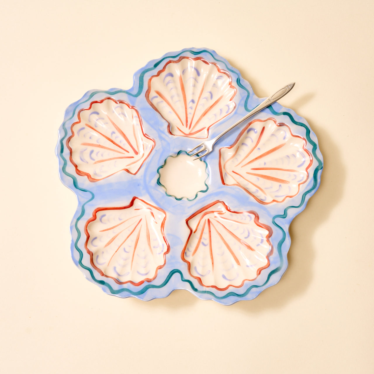 Scallop Shell Plate