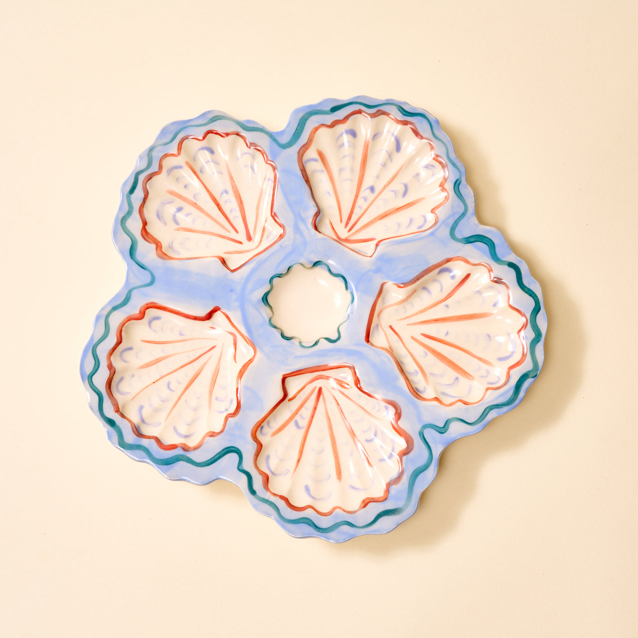 Scallop Shell Plate