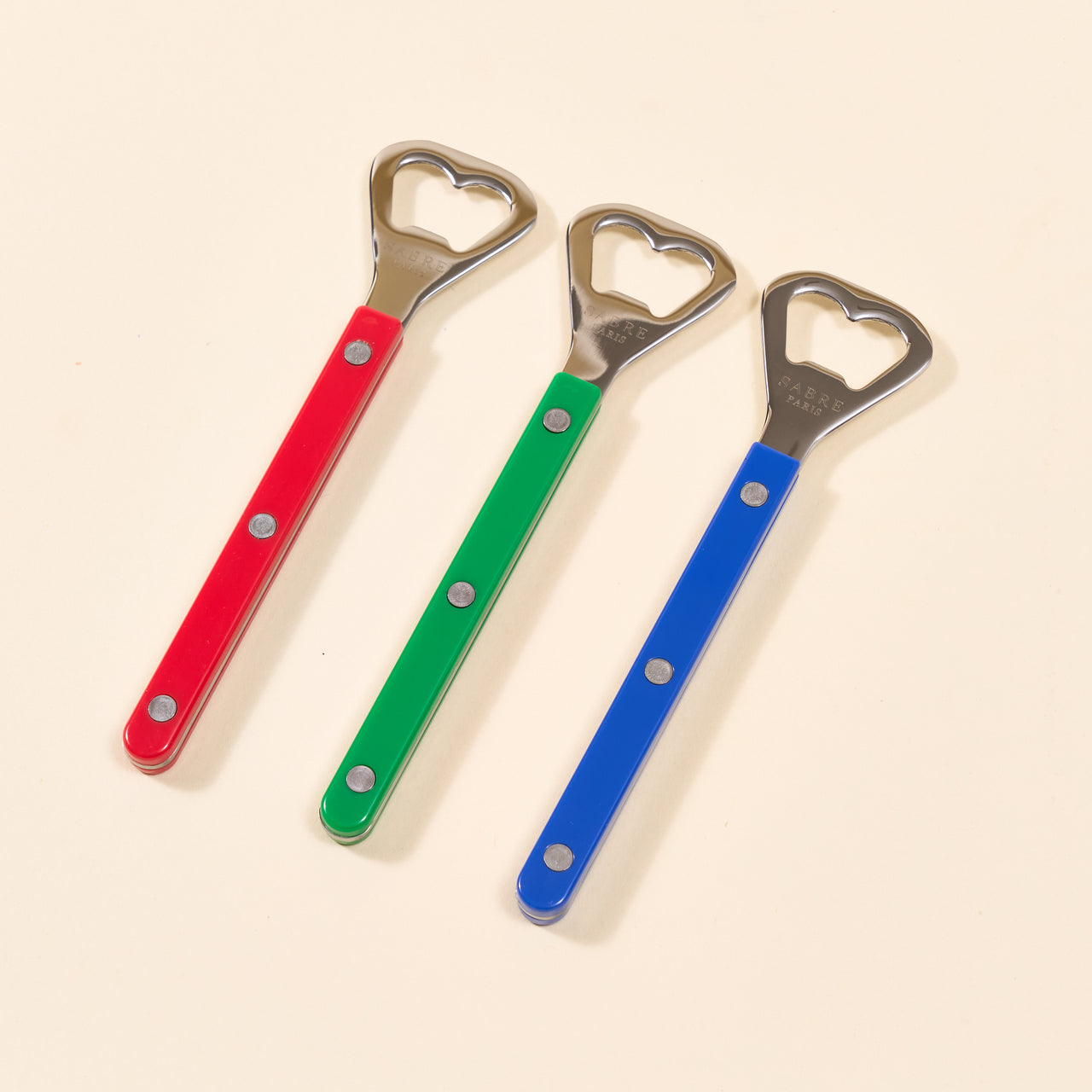 red, garden green, blue