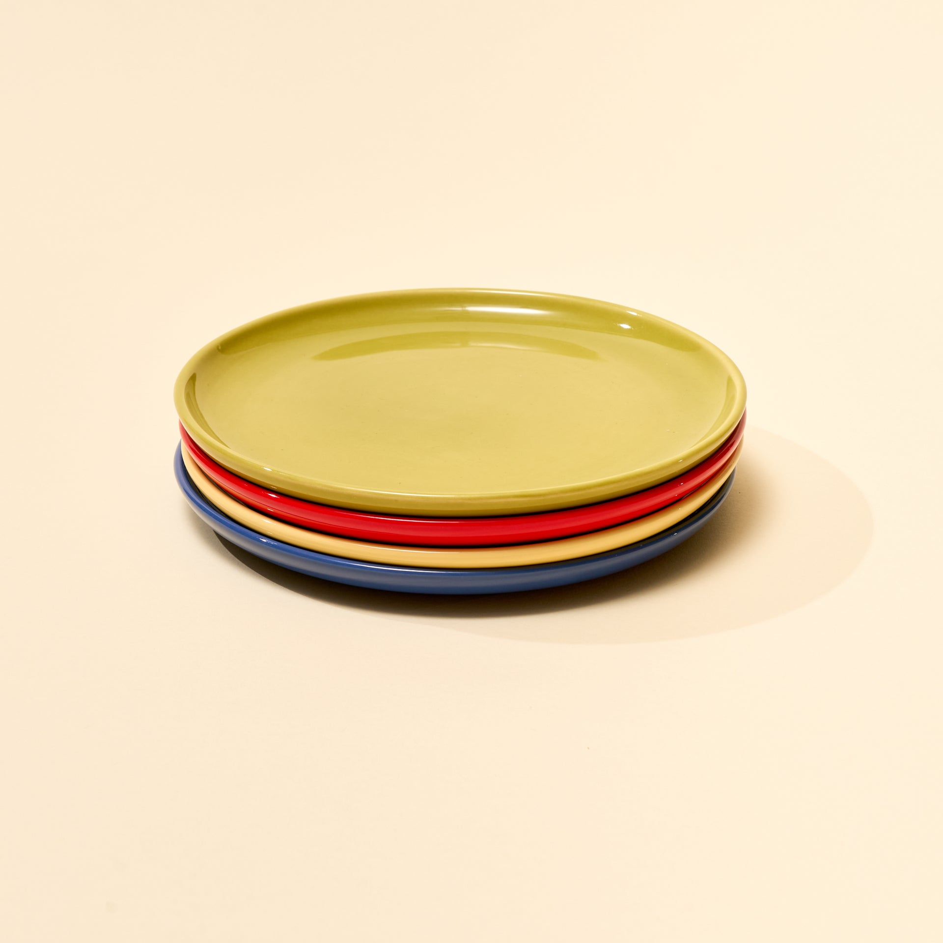 olive, red, buttercream, federal blue