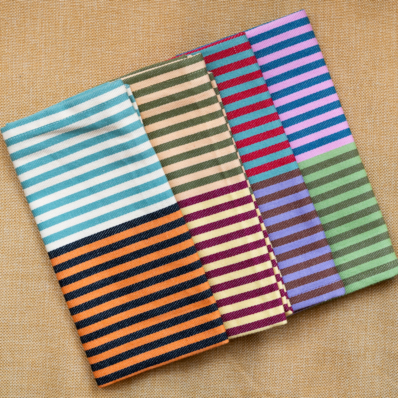 Dual Stripe Napkin Set