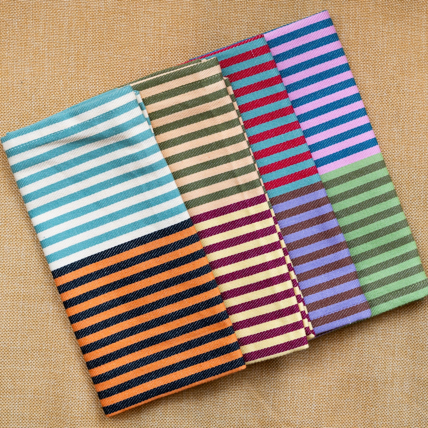 Dual Stripe Napkin Set
