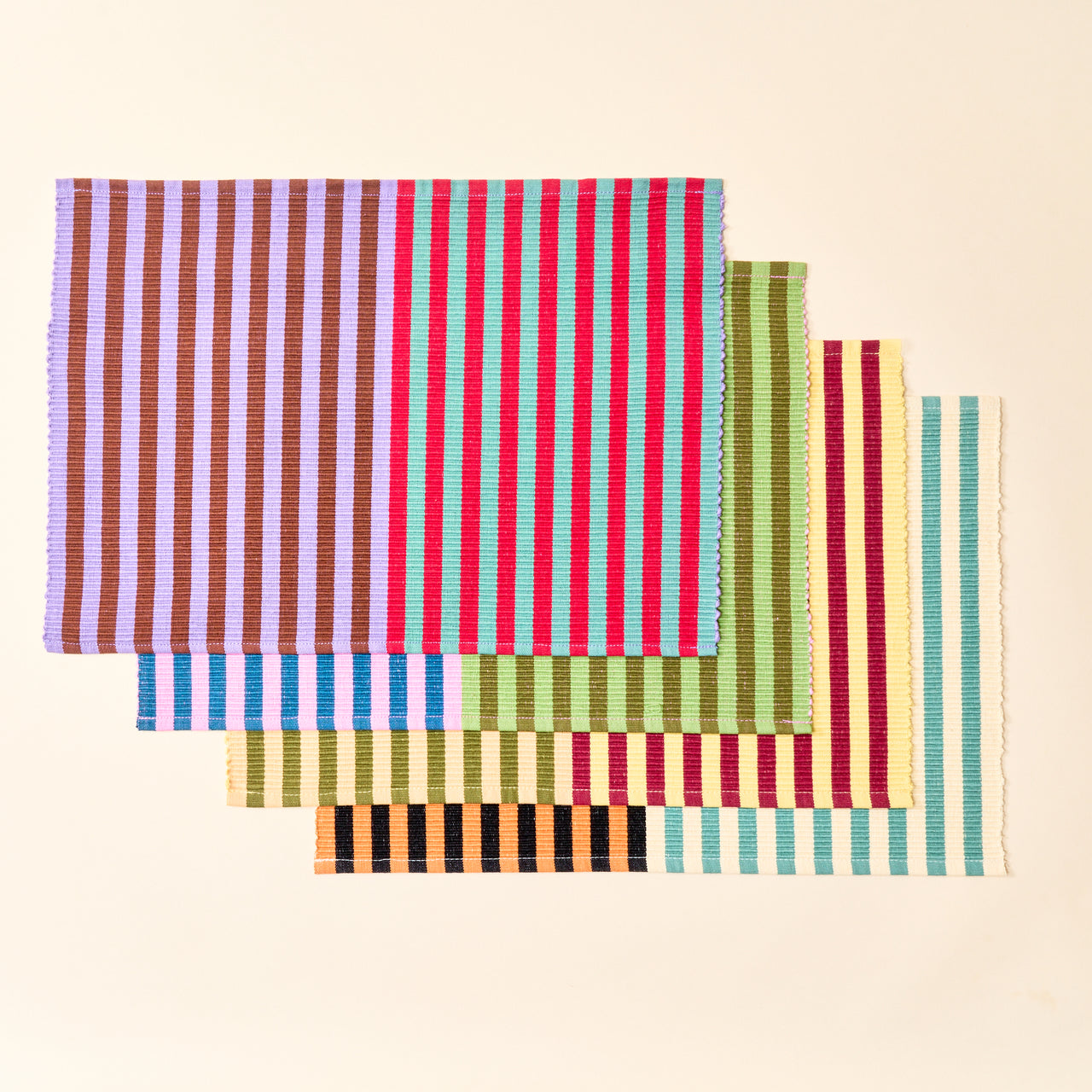 Dual Stripe Placemat Set