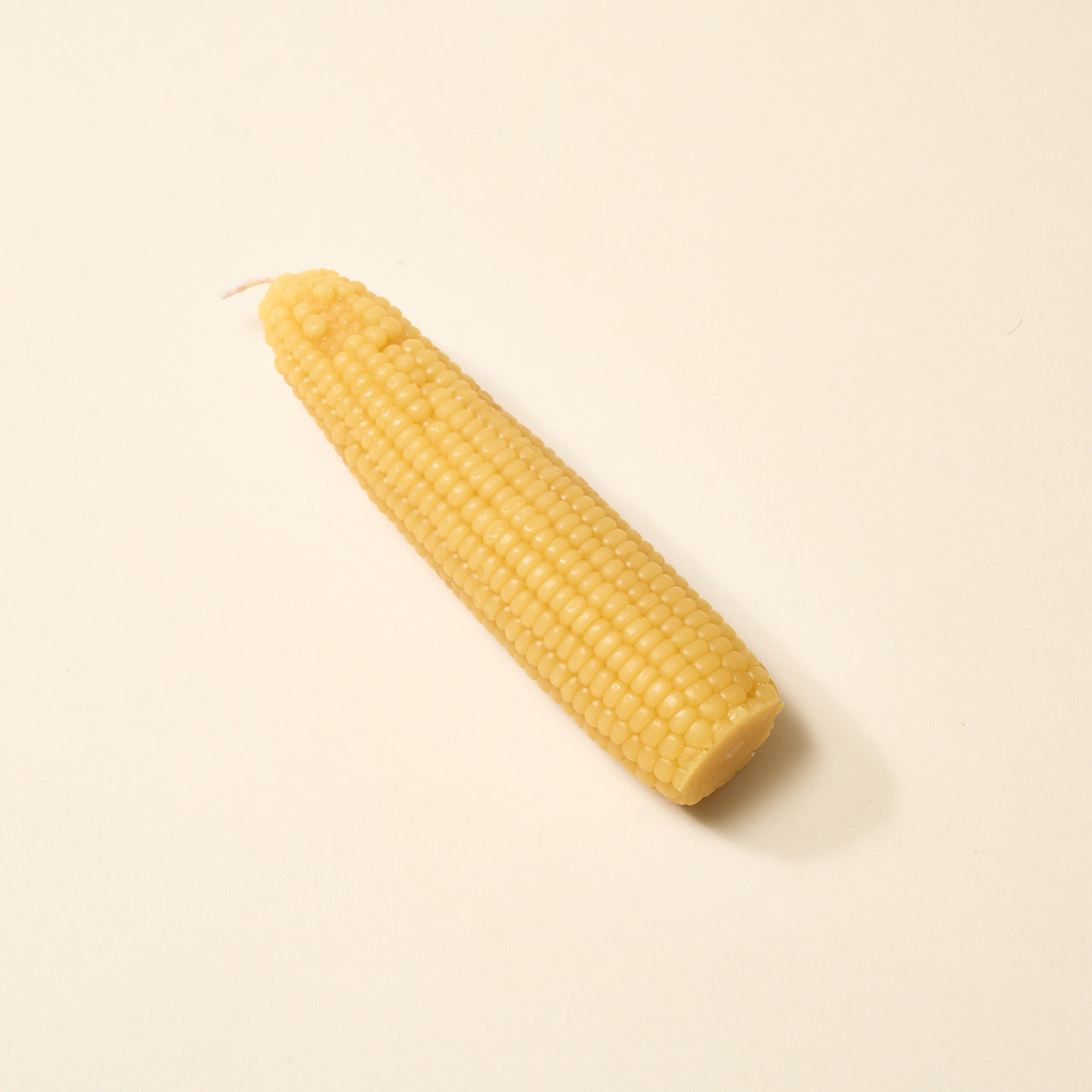 Beeswax Corn Candle