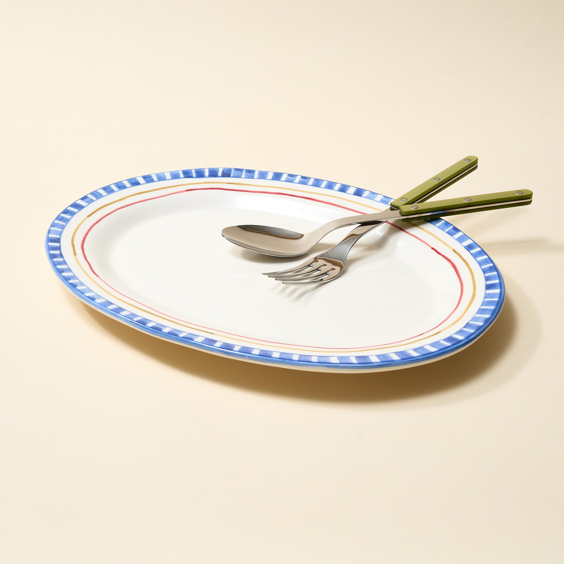 Big Night Striped Platter