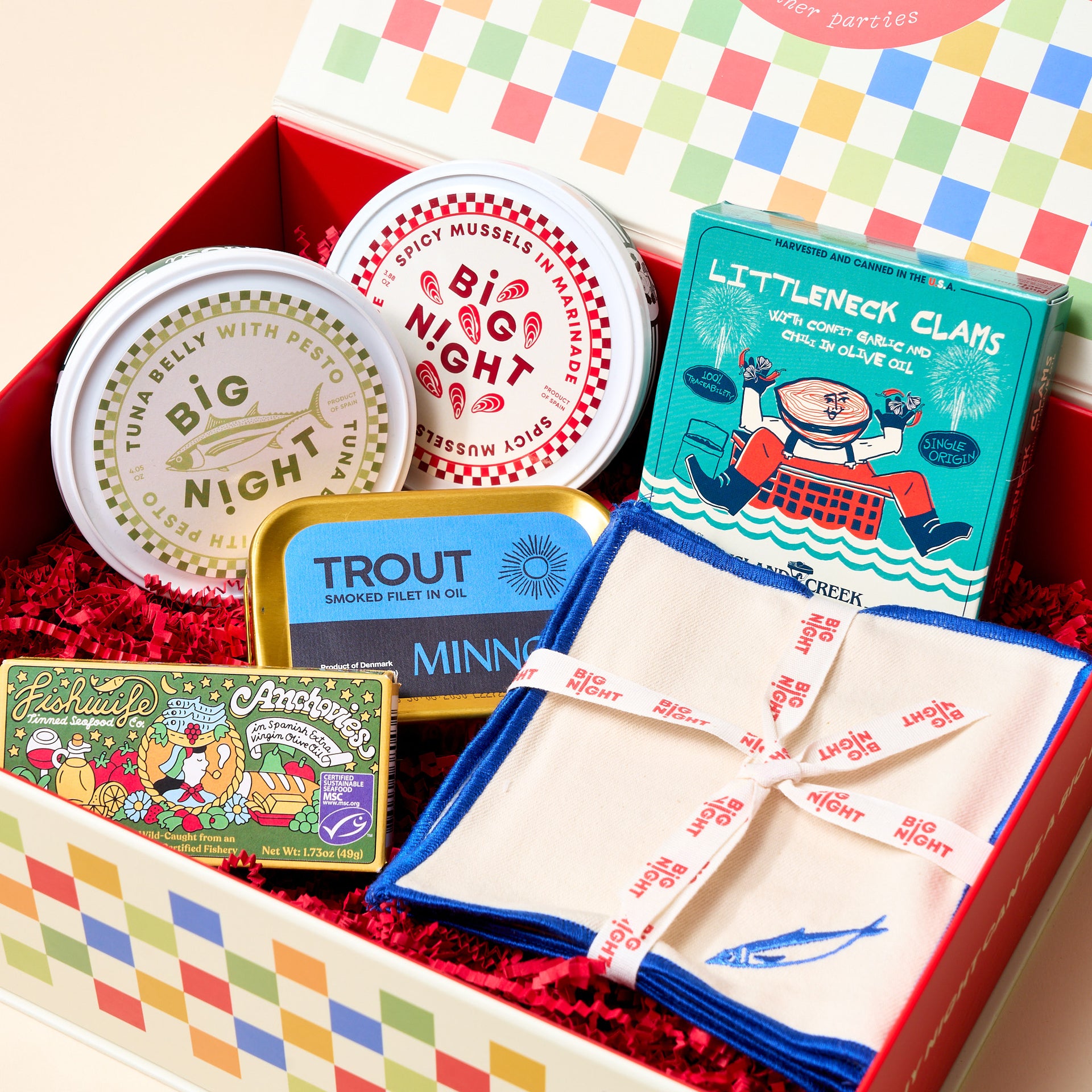 Tinned Fish Riches Box Big Night Tinned Fish Riches Box Big Night