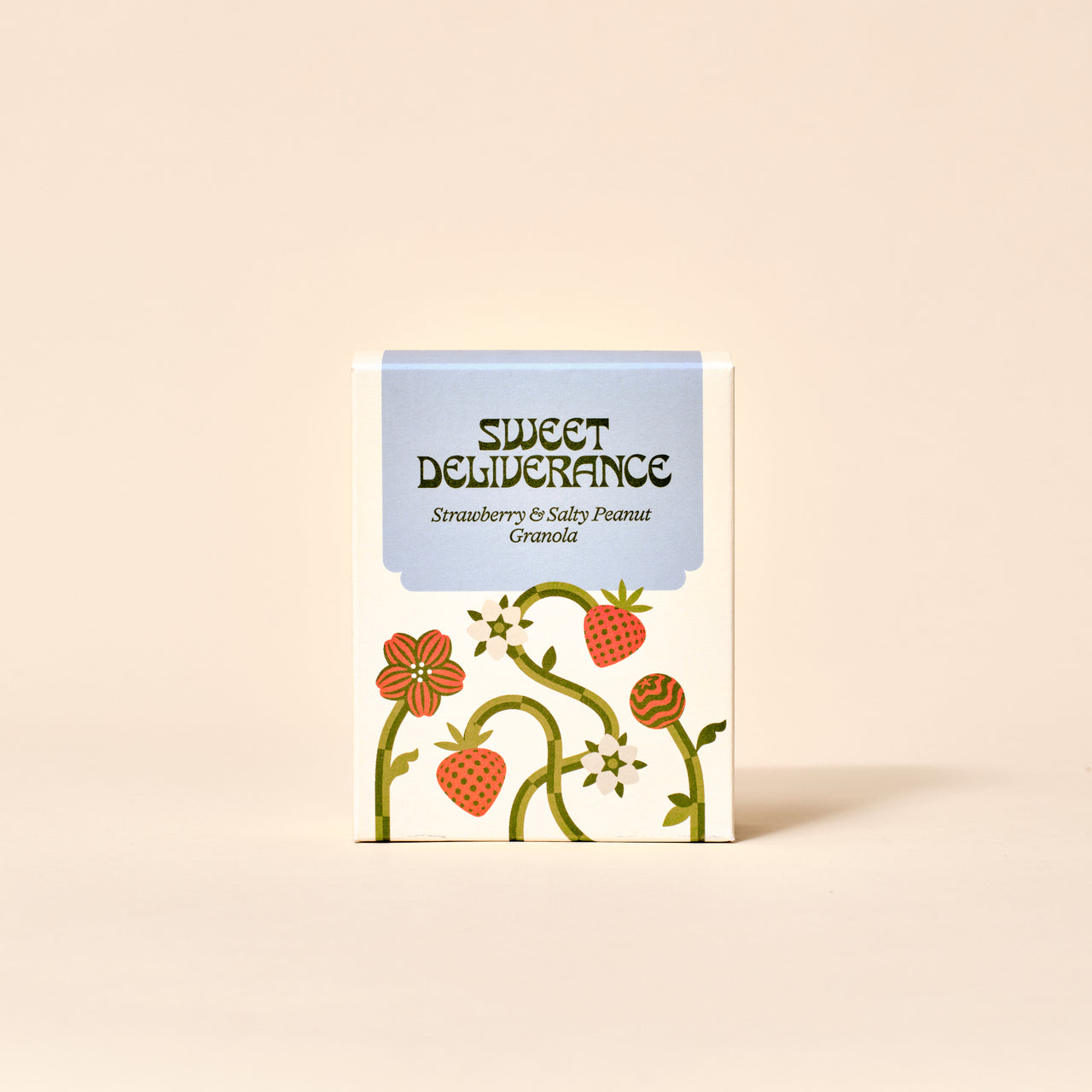 Strawberry & Salty Peanut Granola - BOXED