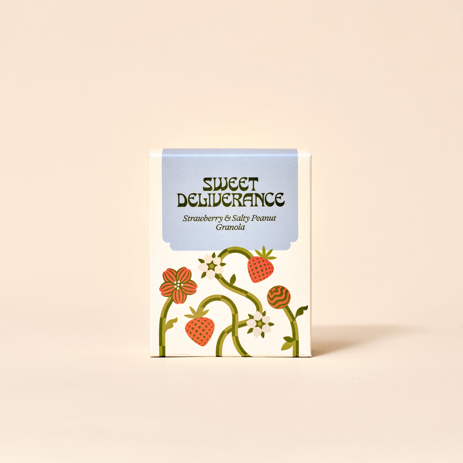 Strawberry & Salty Peanut Granola - BOXED