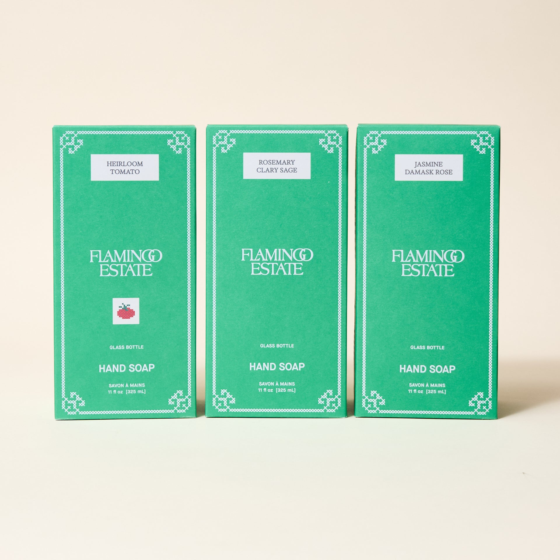 Rosemary Clary Sage Glass Hand Soap