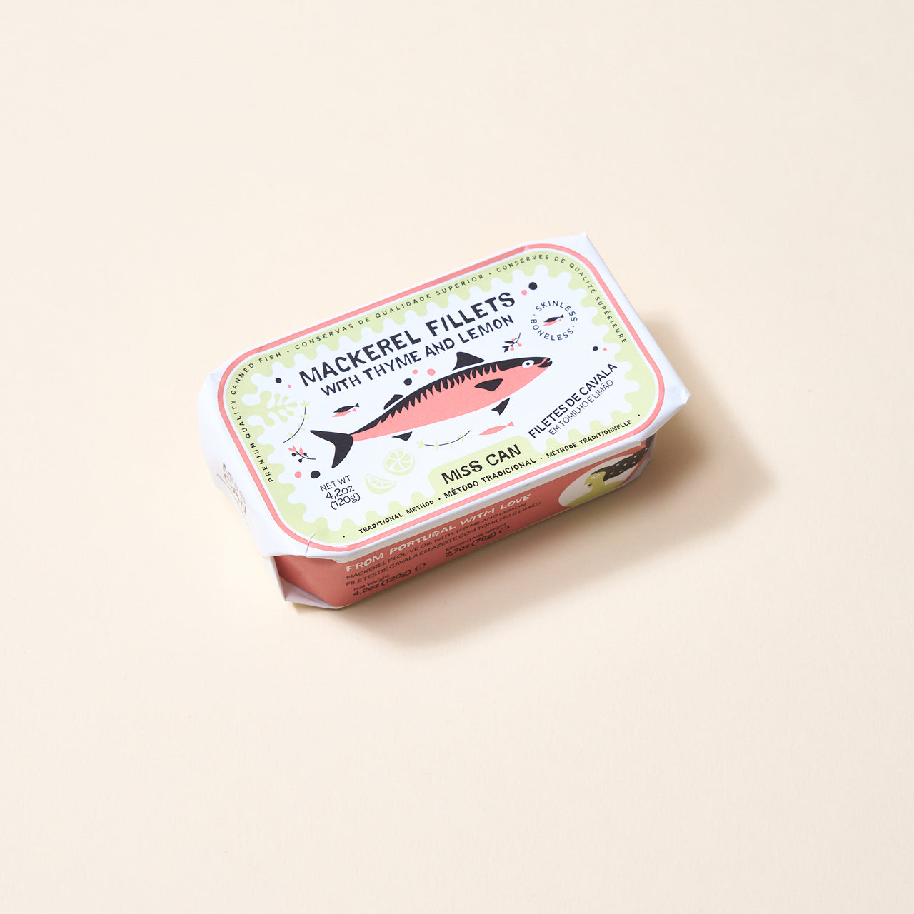 Mackerel Fillets with Thyme and Lemon