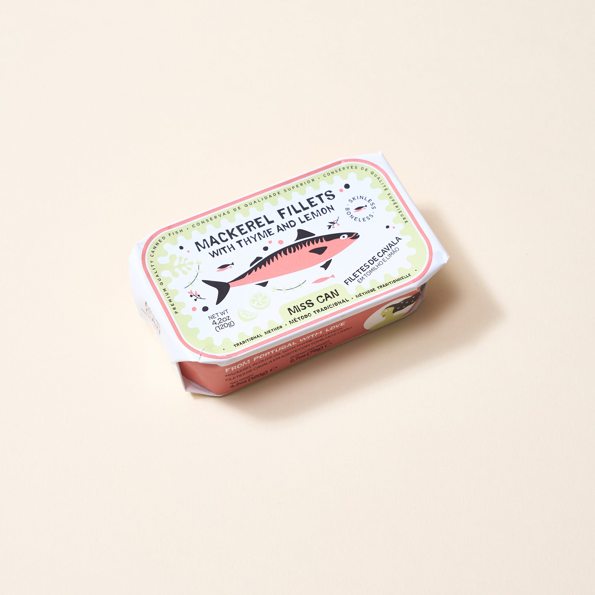 Mackerel Fillets with Thyme and Lemon