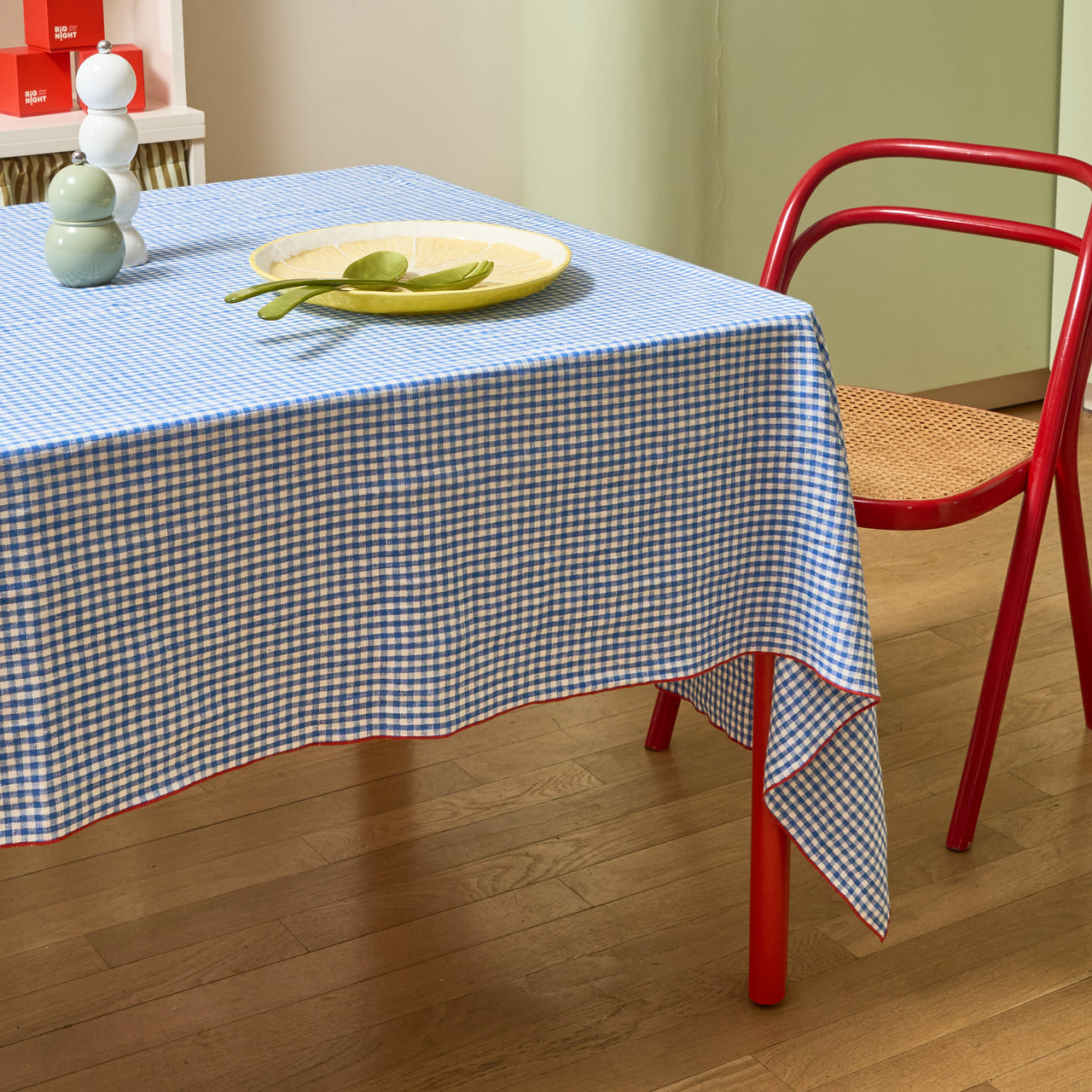 Blueberry Gingham