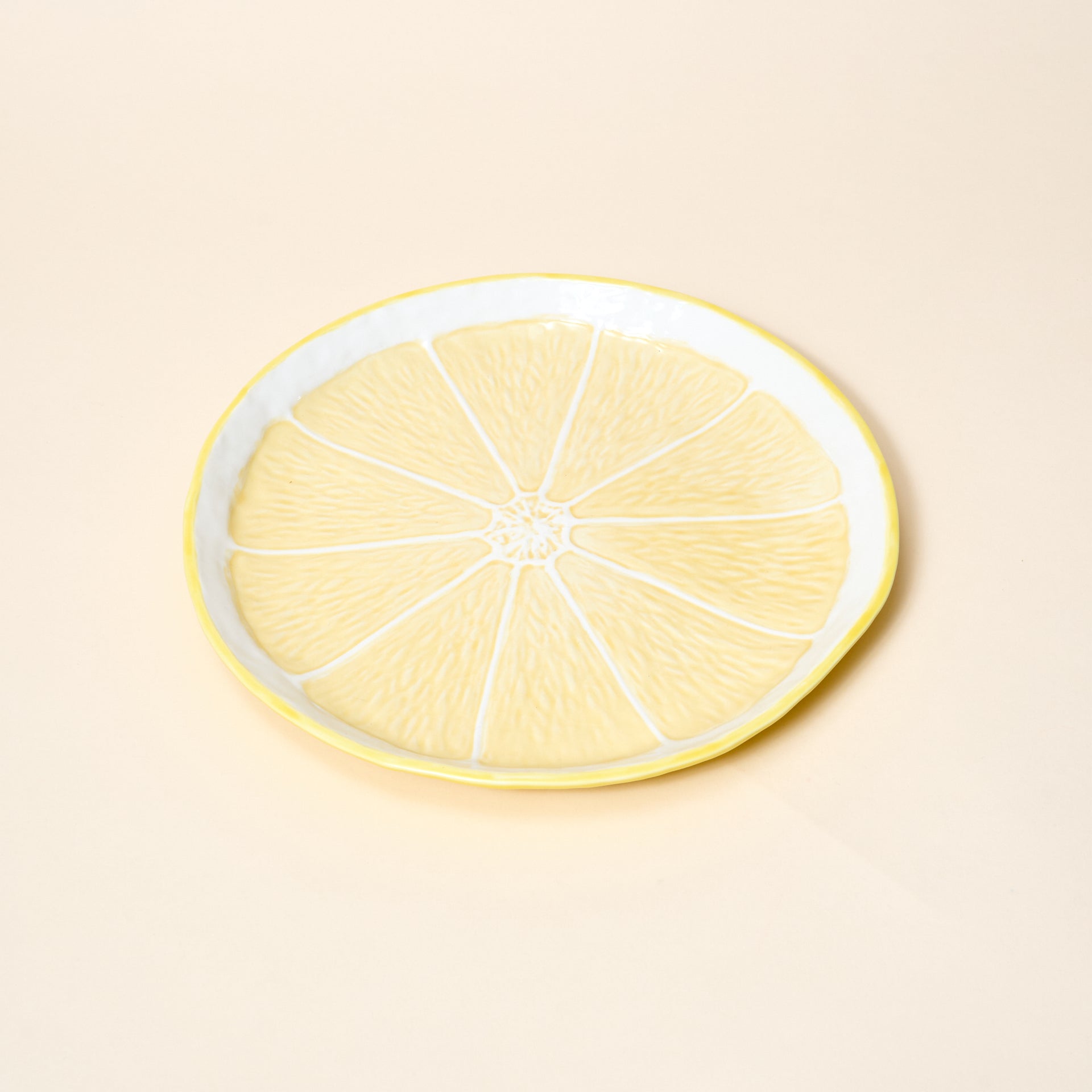 Lemon Charger Plate
