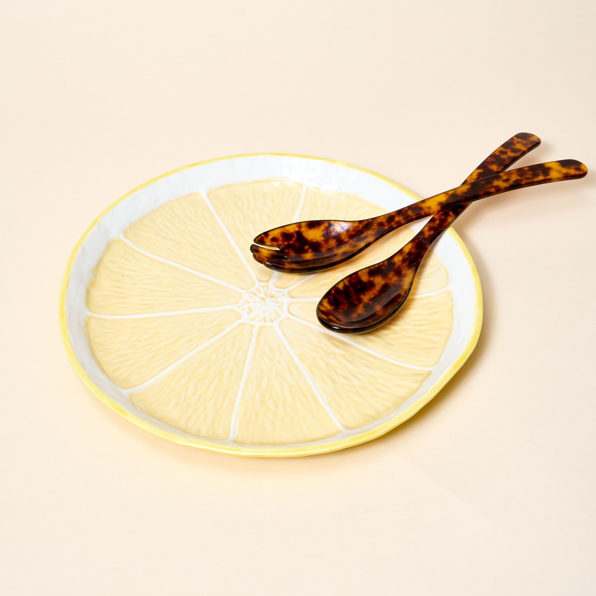 Lemon Charger Plate