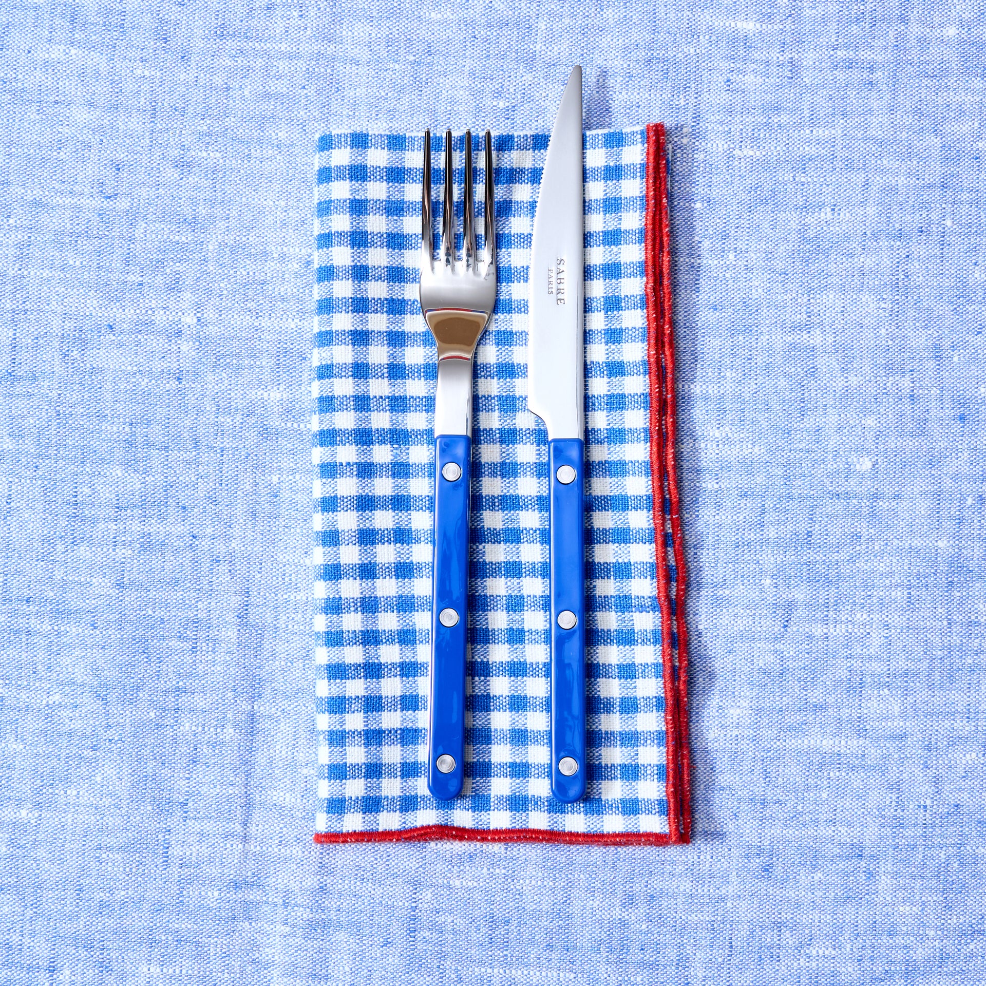 Blueberry Gingham