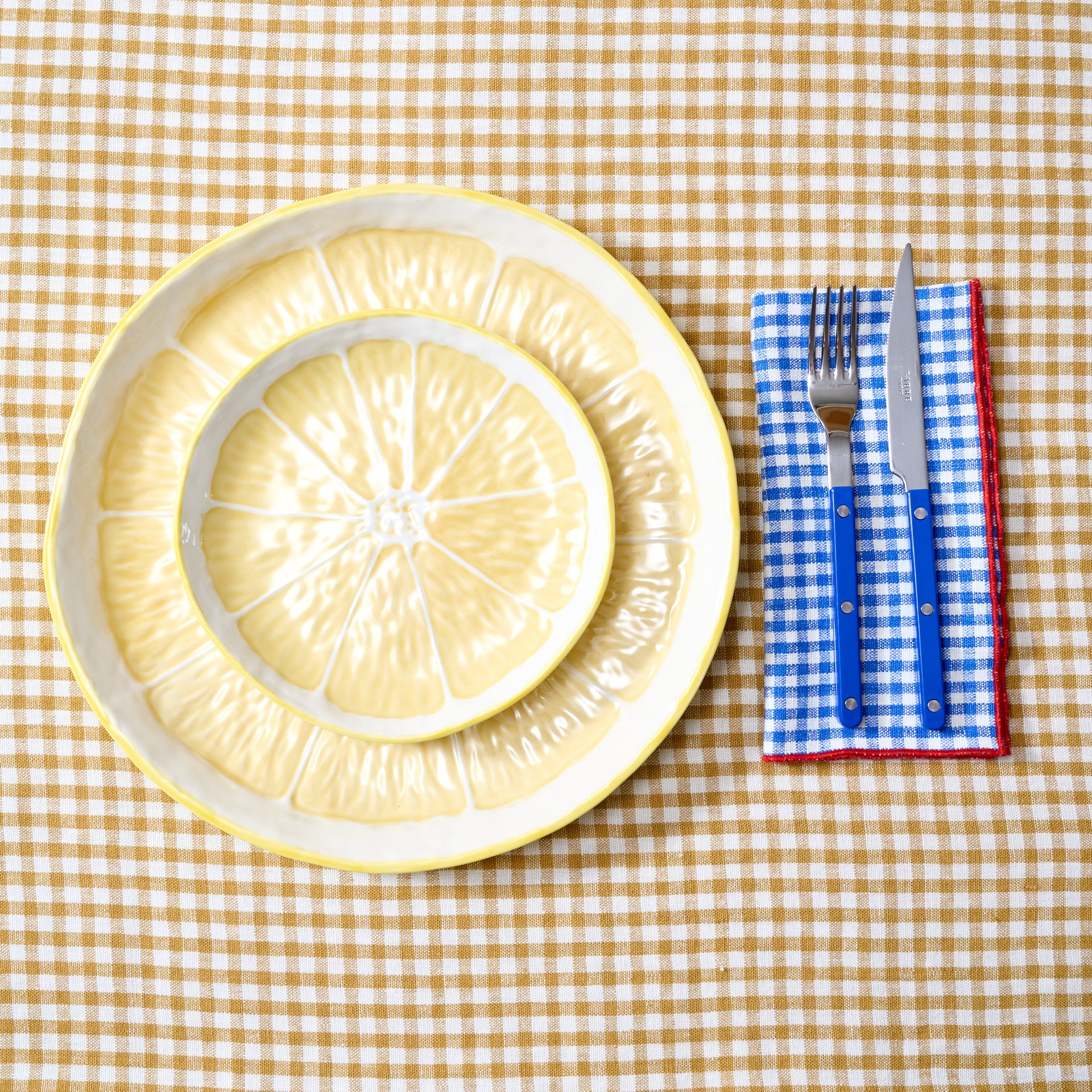 Lemon Charger Plate