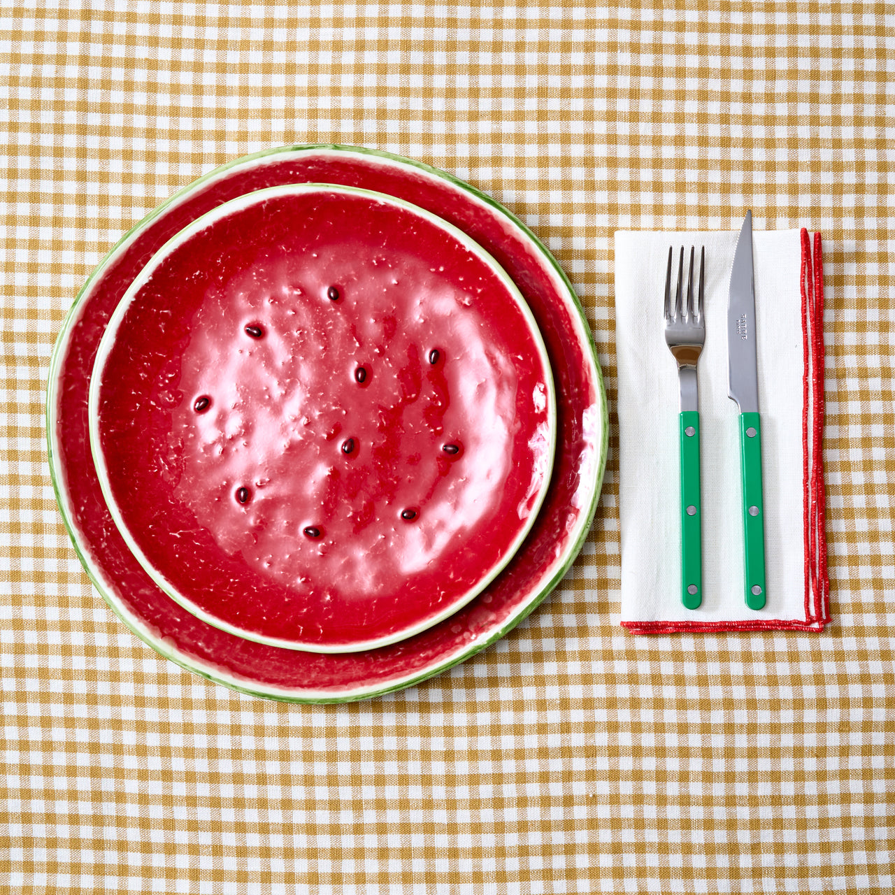 Watermelon Dinner Plate