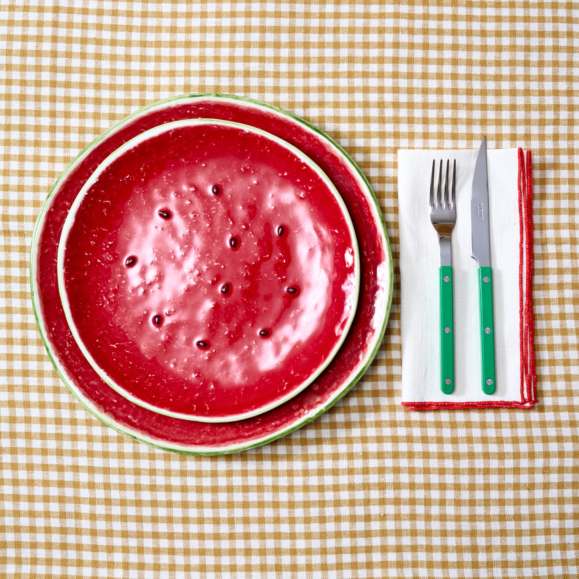 Watermelon Dinner Plate